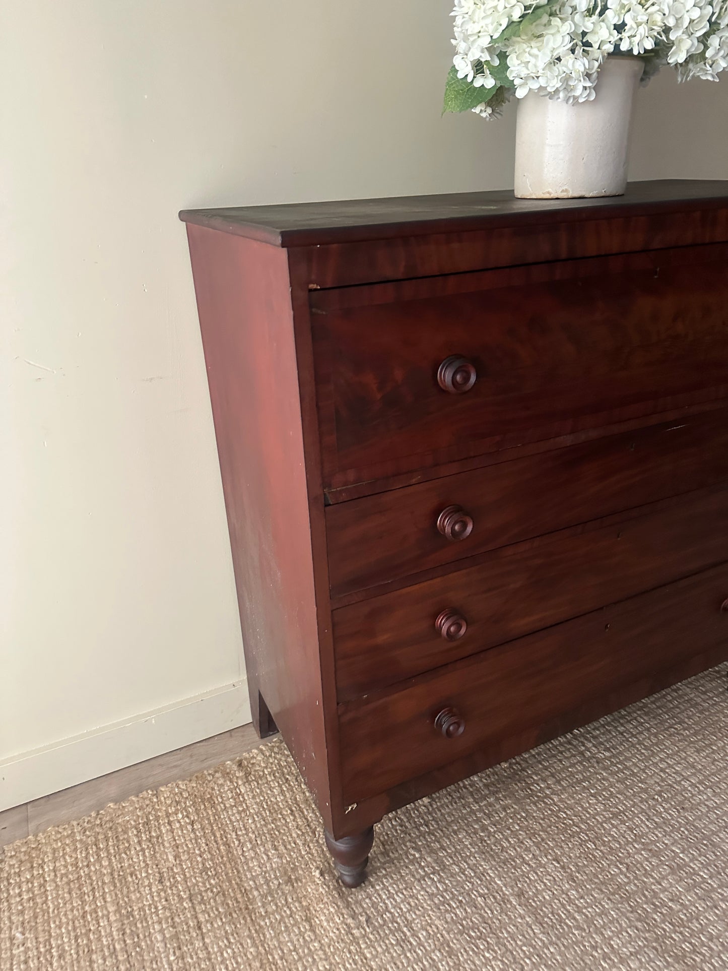Mahogany dresser