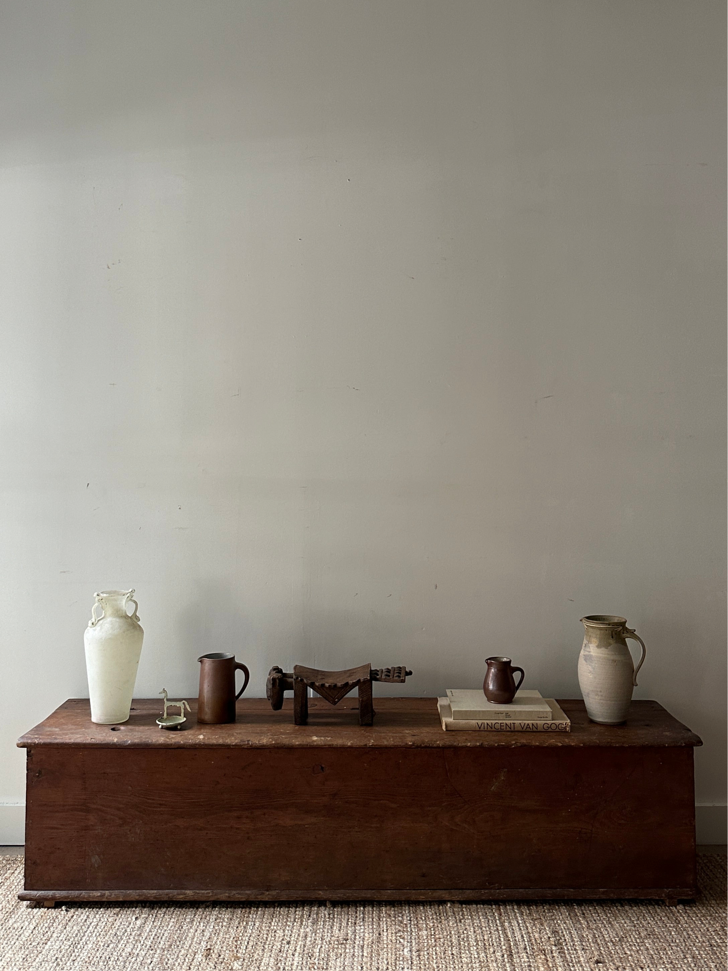Early American storage bench