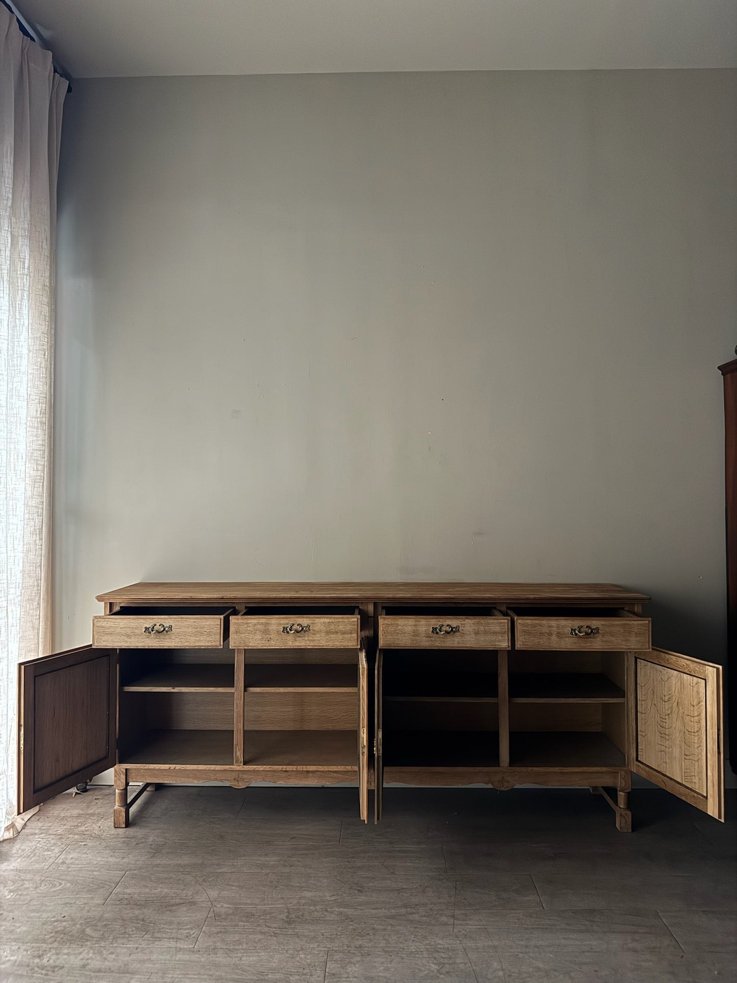 Danish oak sideboard