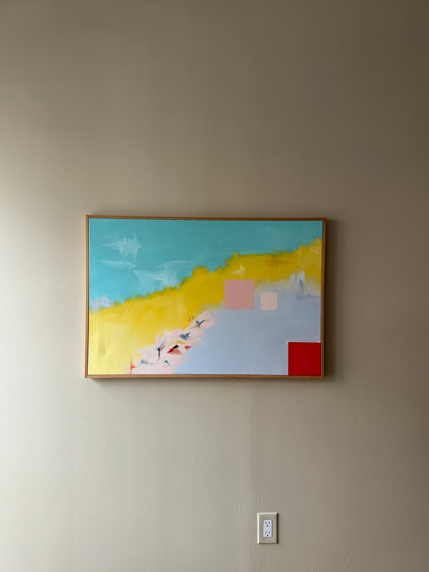 “Gemini II” painting by S. Klein