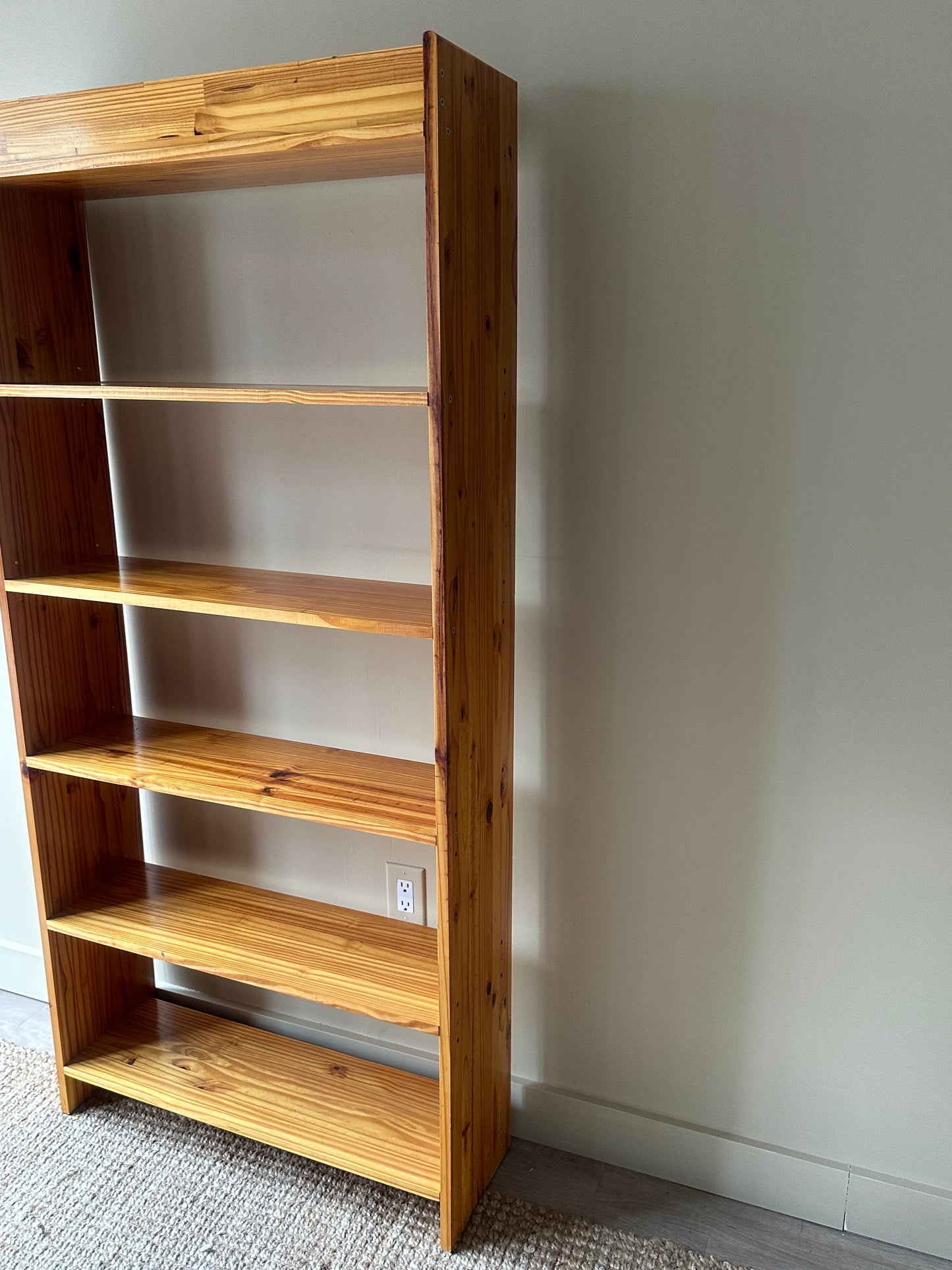 Pine bookshelf