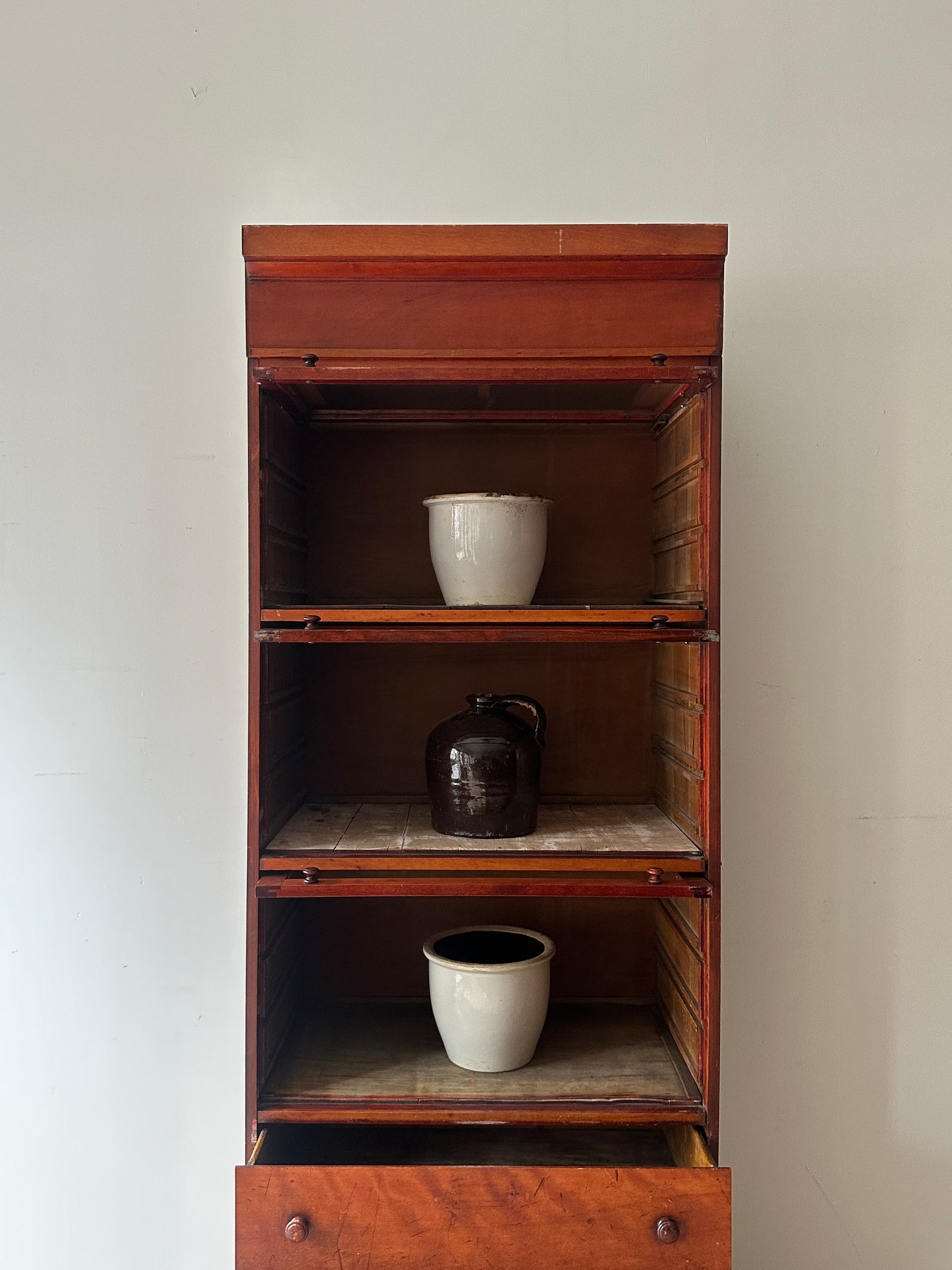 Maple barrister bookcase