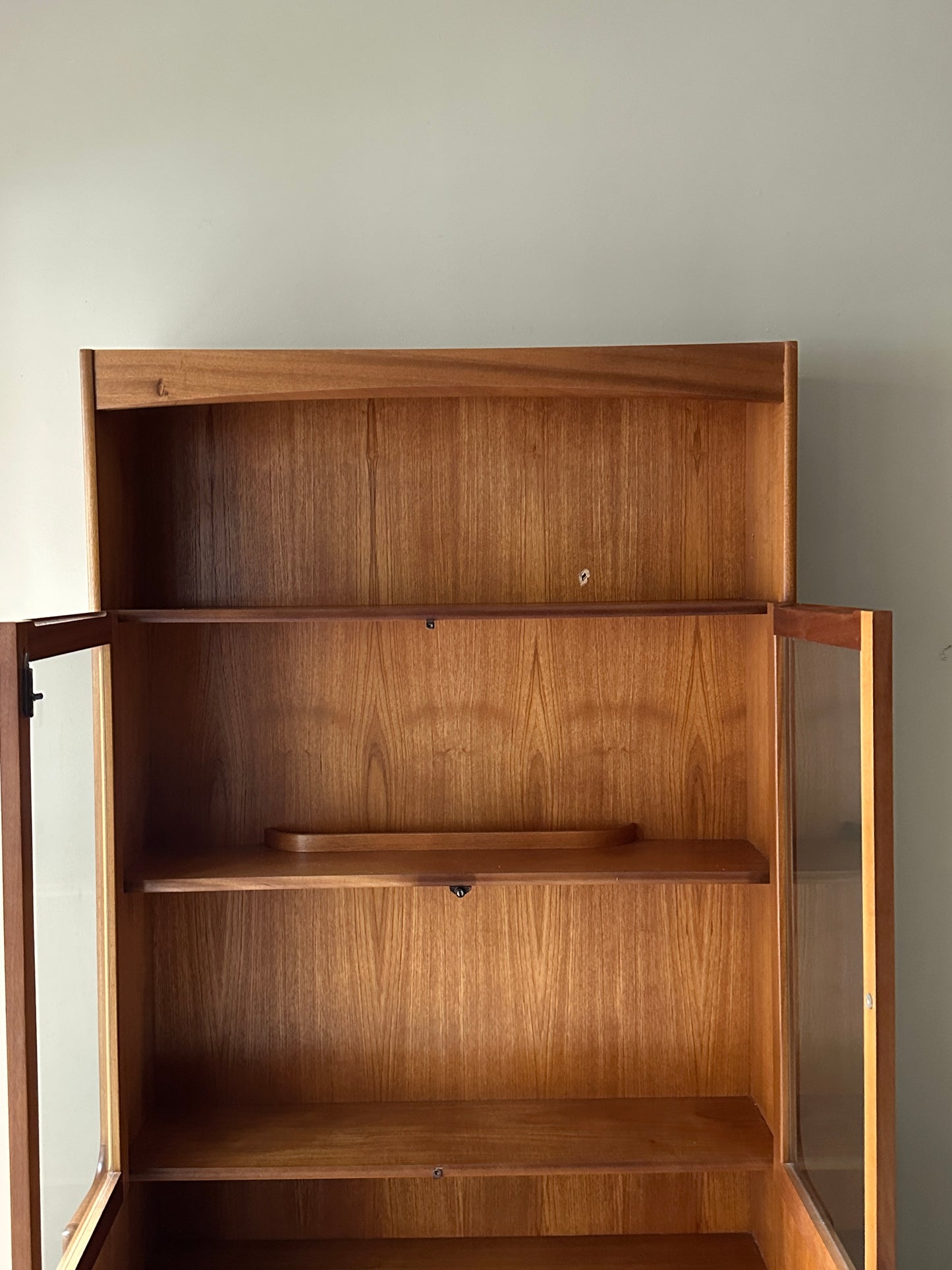 Danish teak hutch