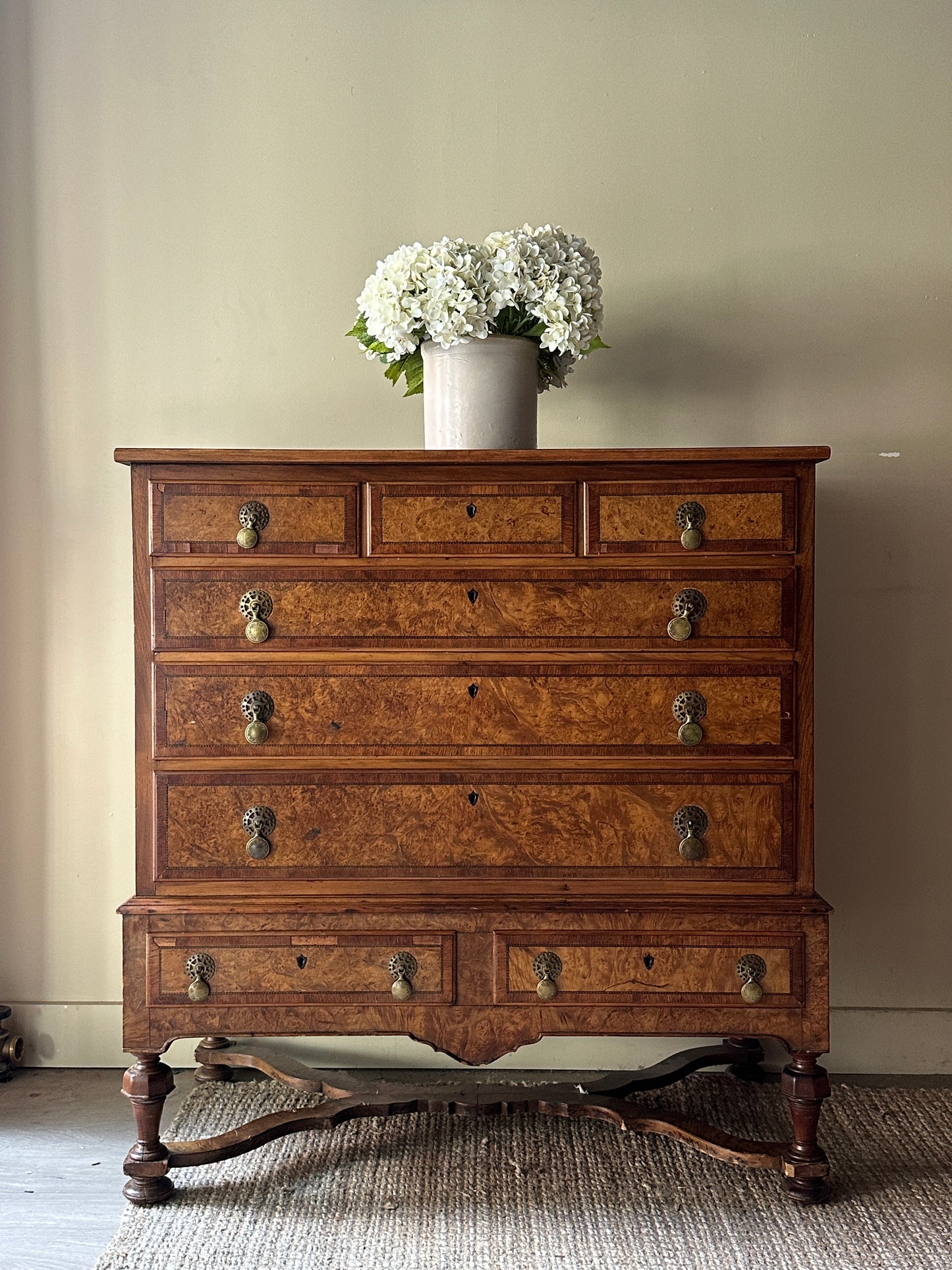 Burl dresser