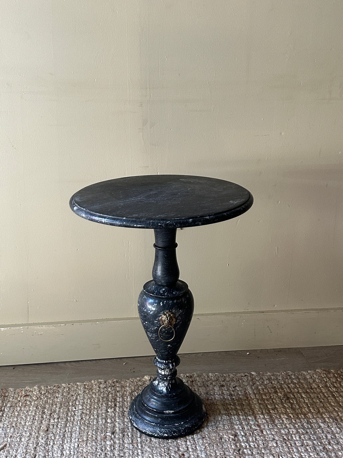 Marble pedestal