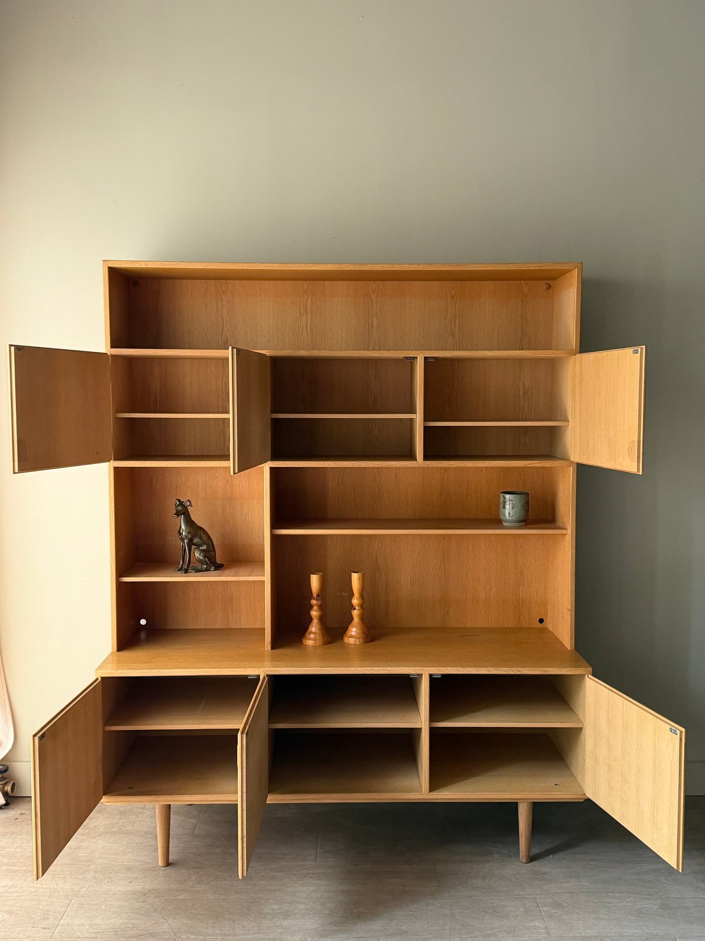Danish oak cabinet