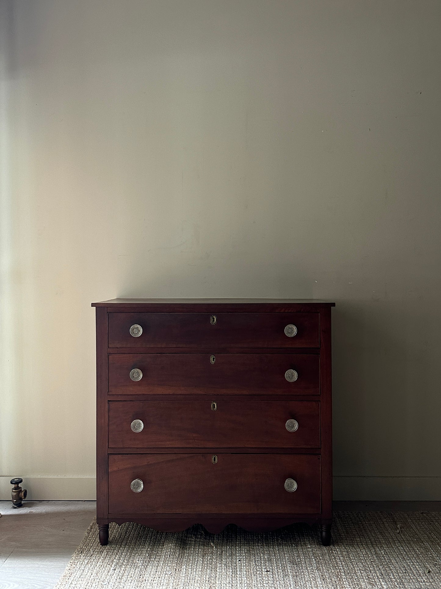 19th c. cherry dresser