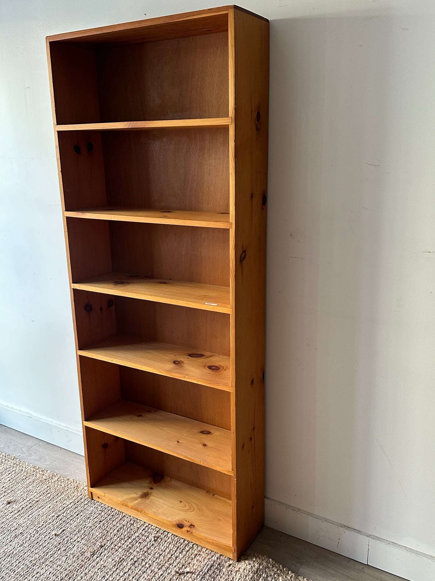 Pine shelves