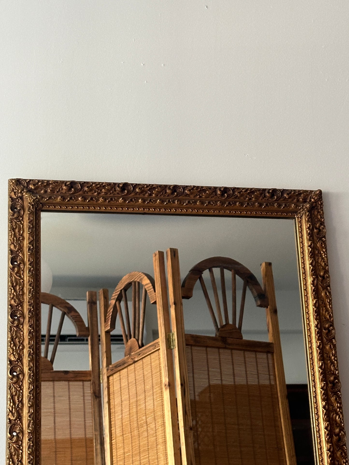 Gilded mirror