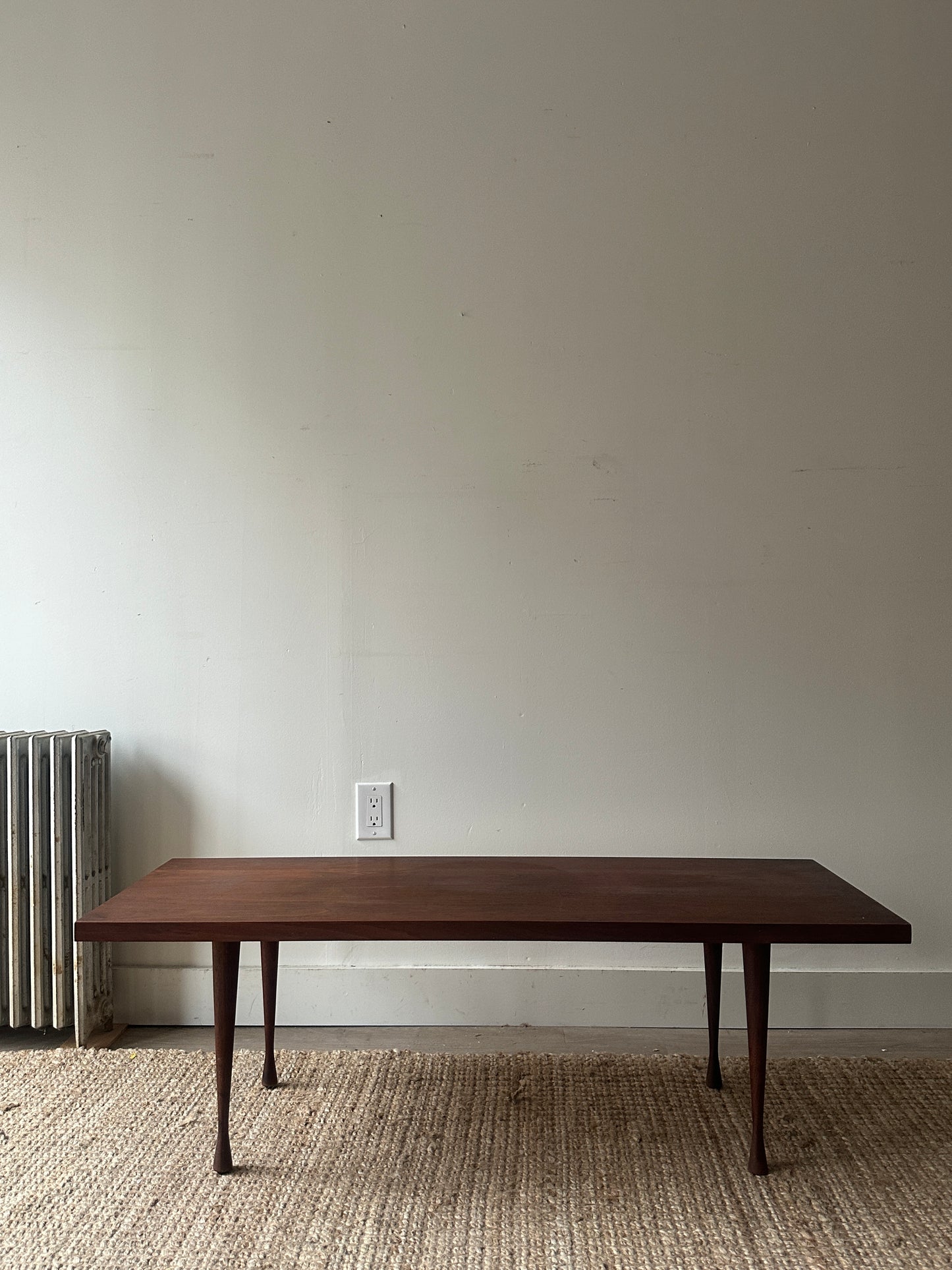 Walnut coffee table