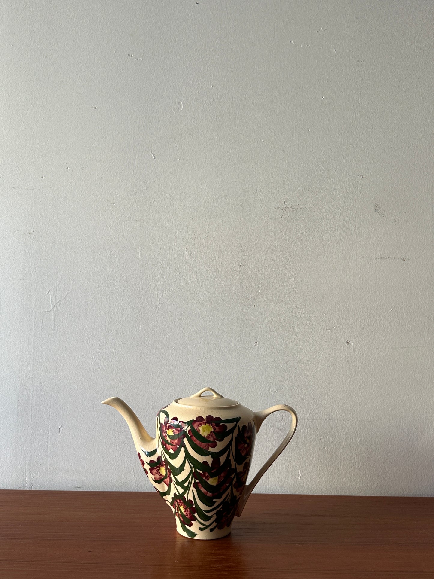 Floral teapot