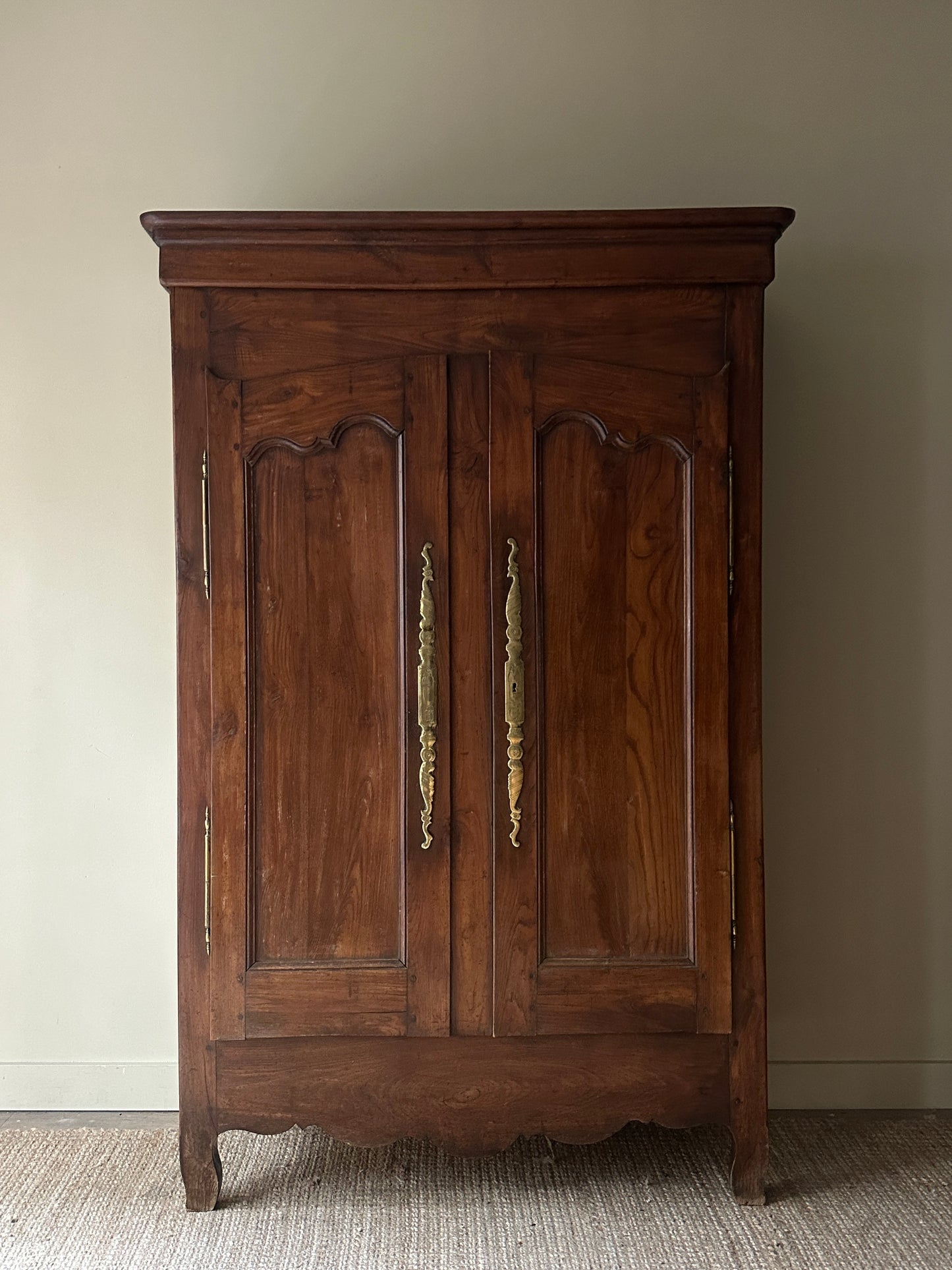 French carved cabinet