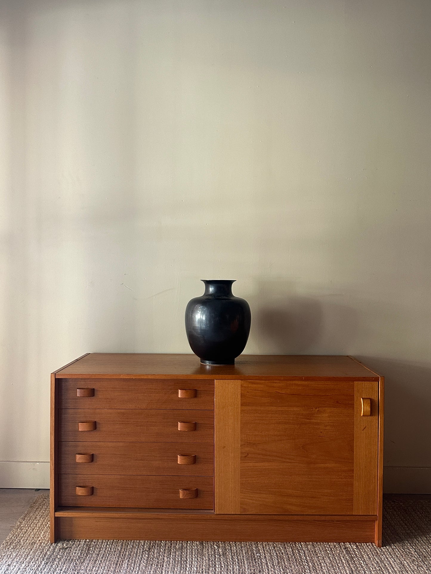 Teak console