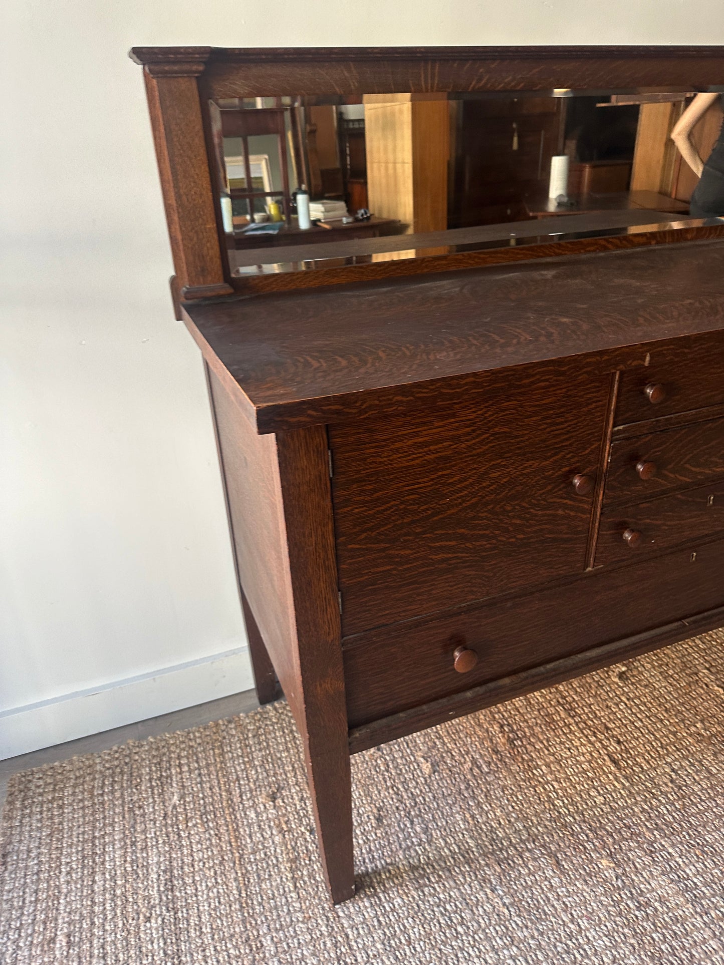 Oak sideboard