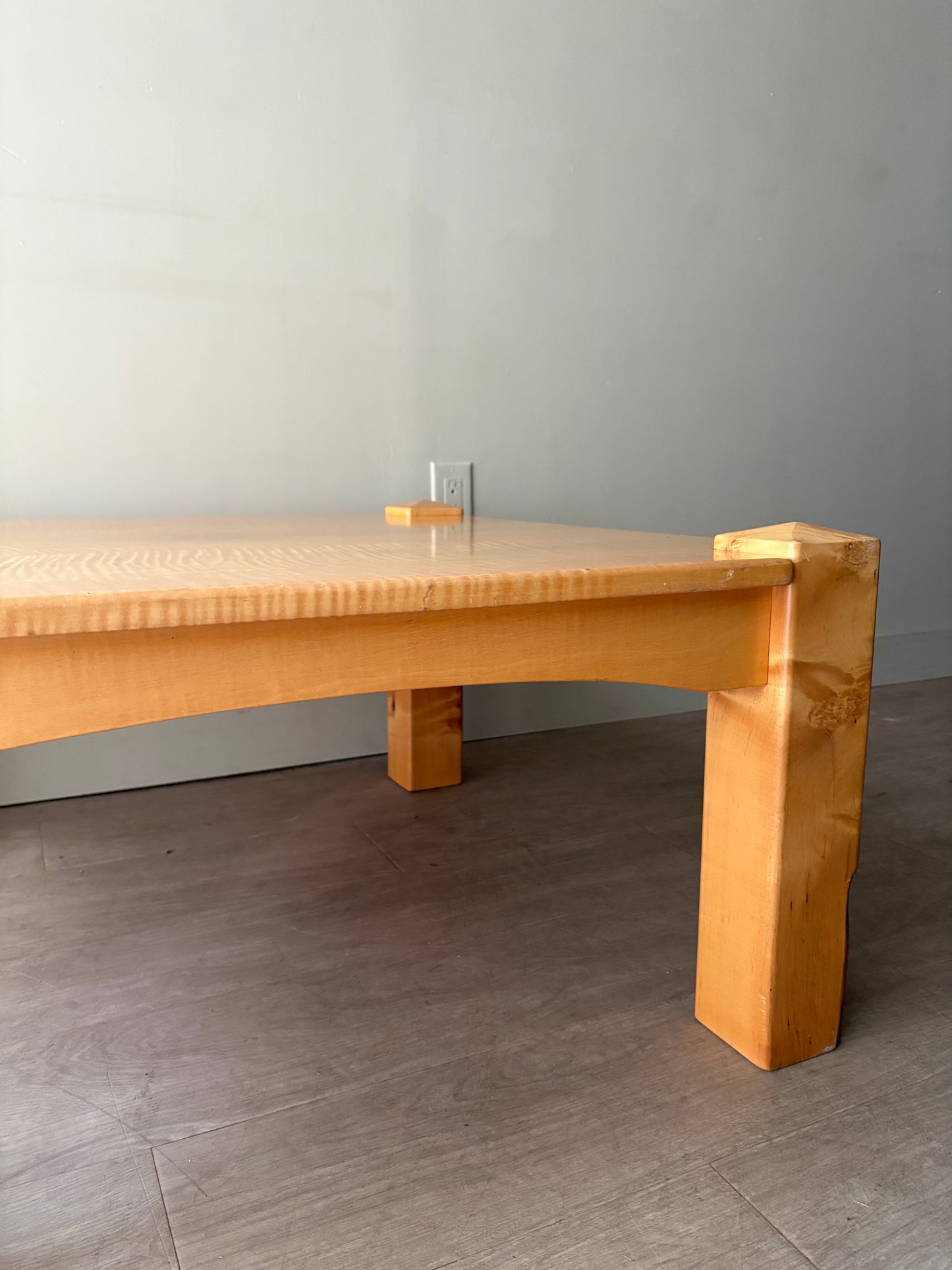 Maple coffee table