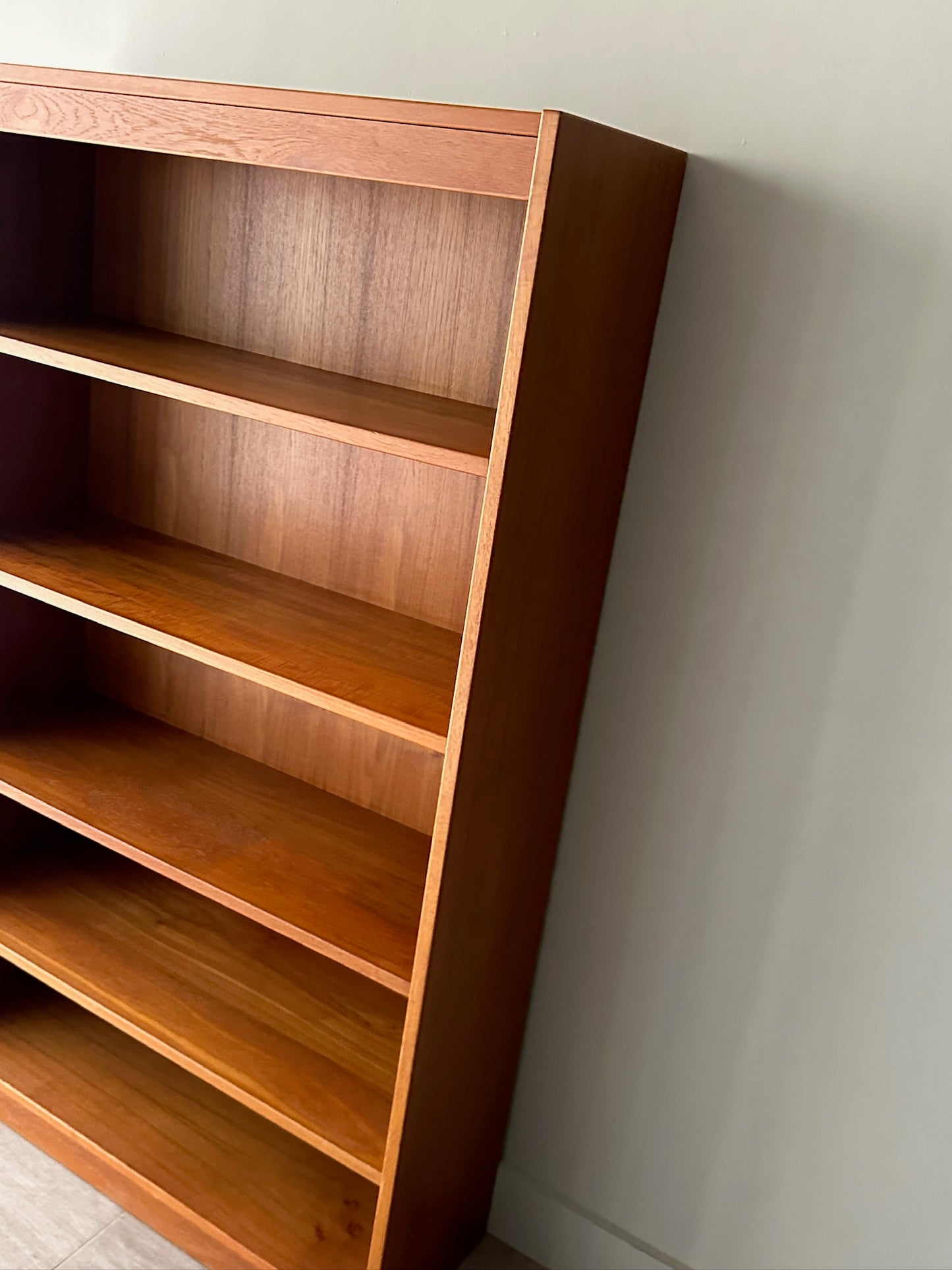 Teak bookshelf