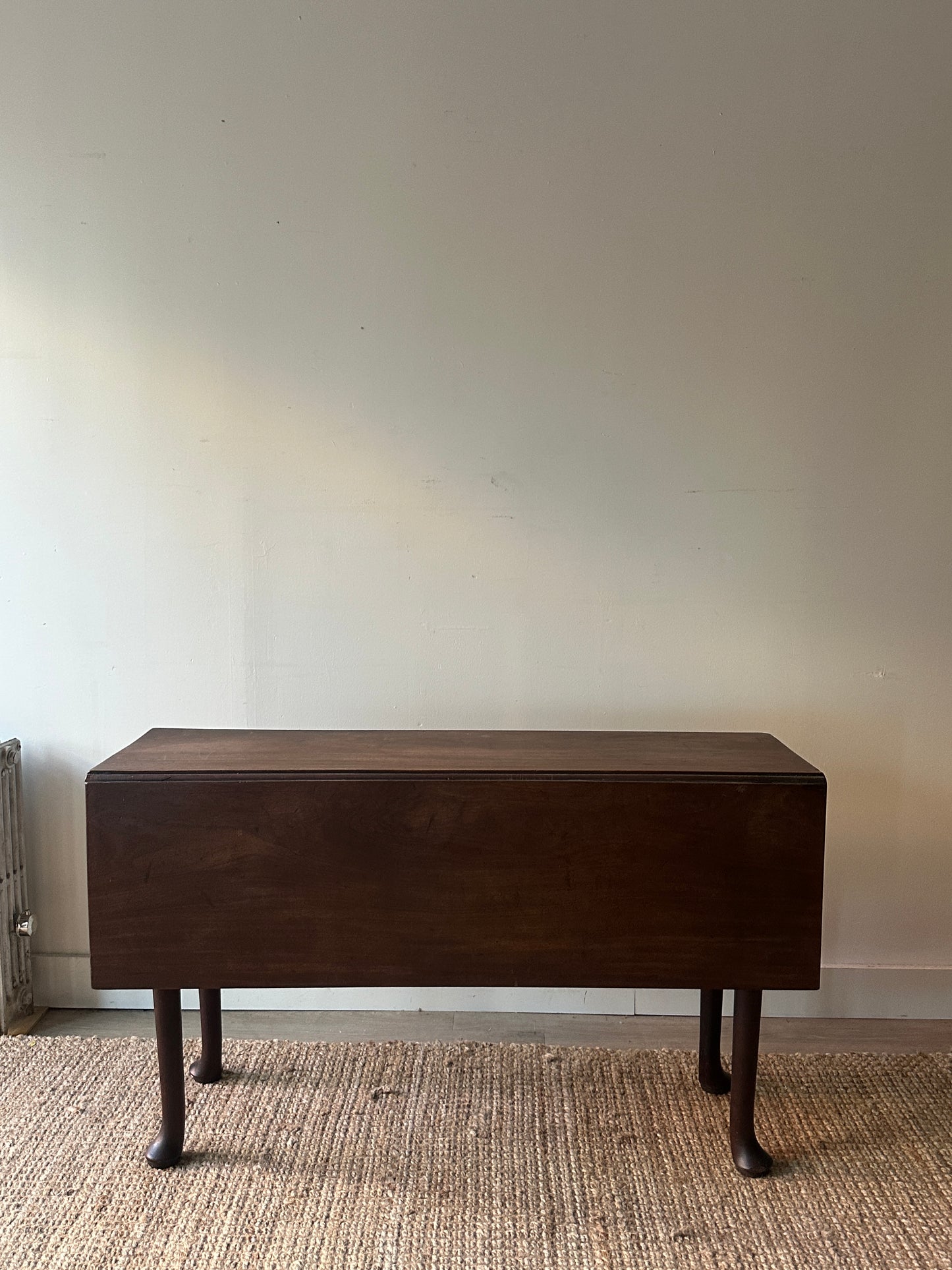 Walnut drop leaf table