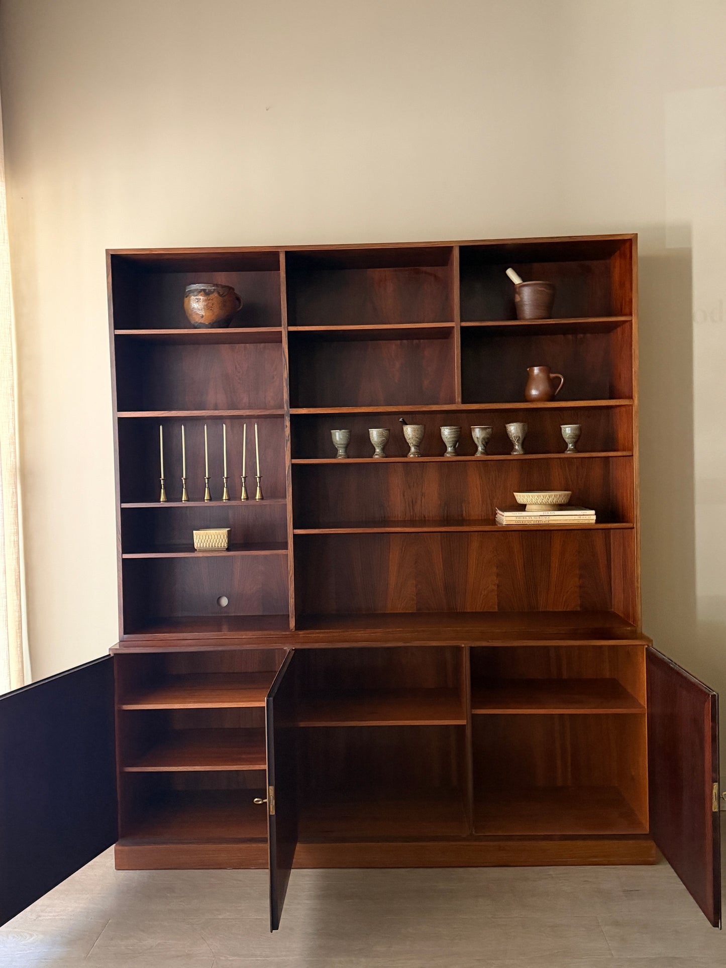 Danish rosewood hutch