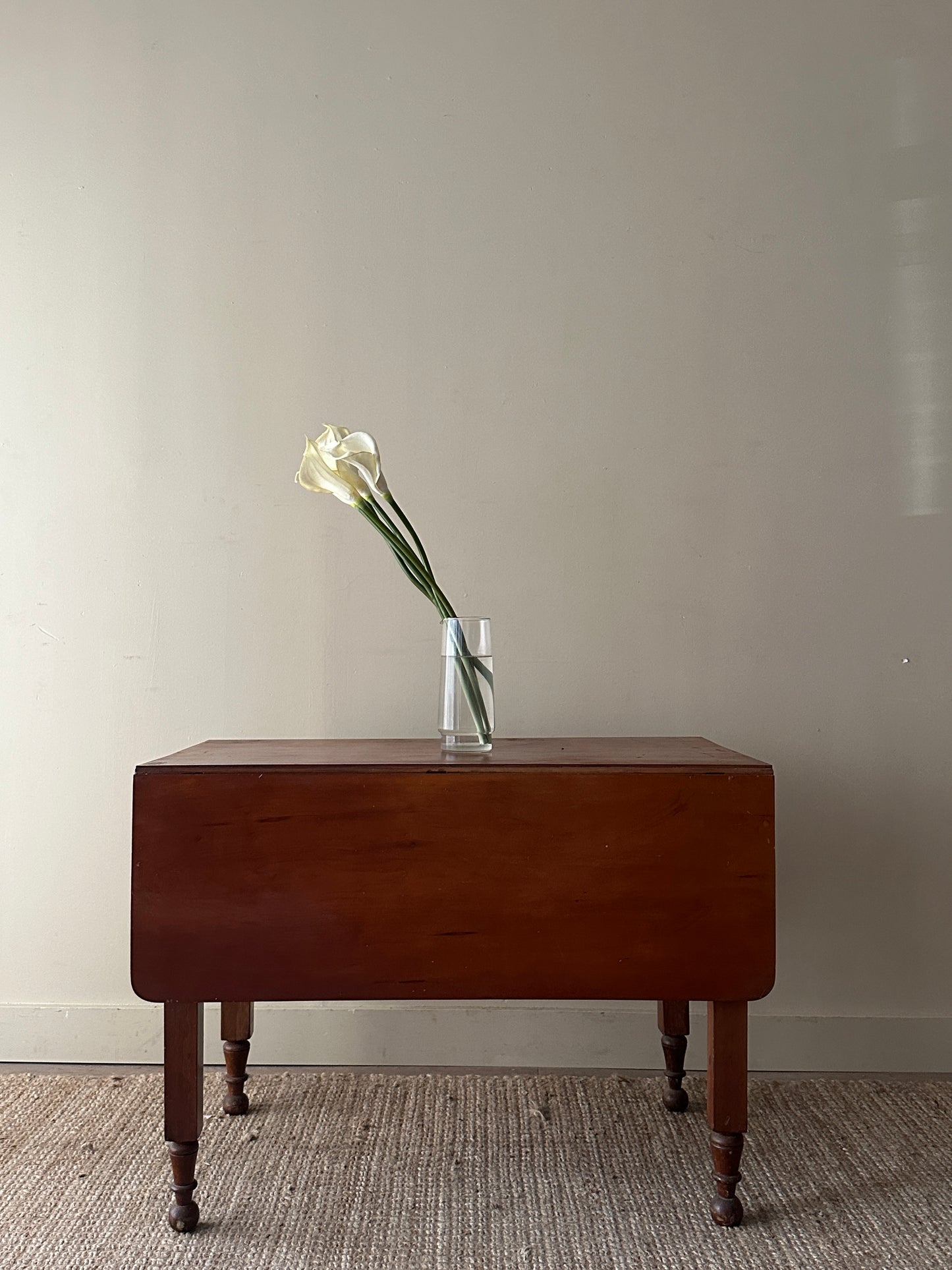 Cherry drop leaf table