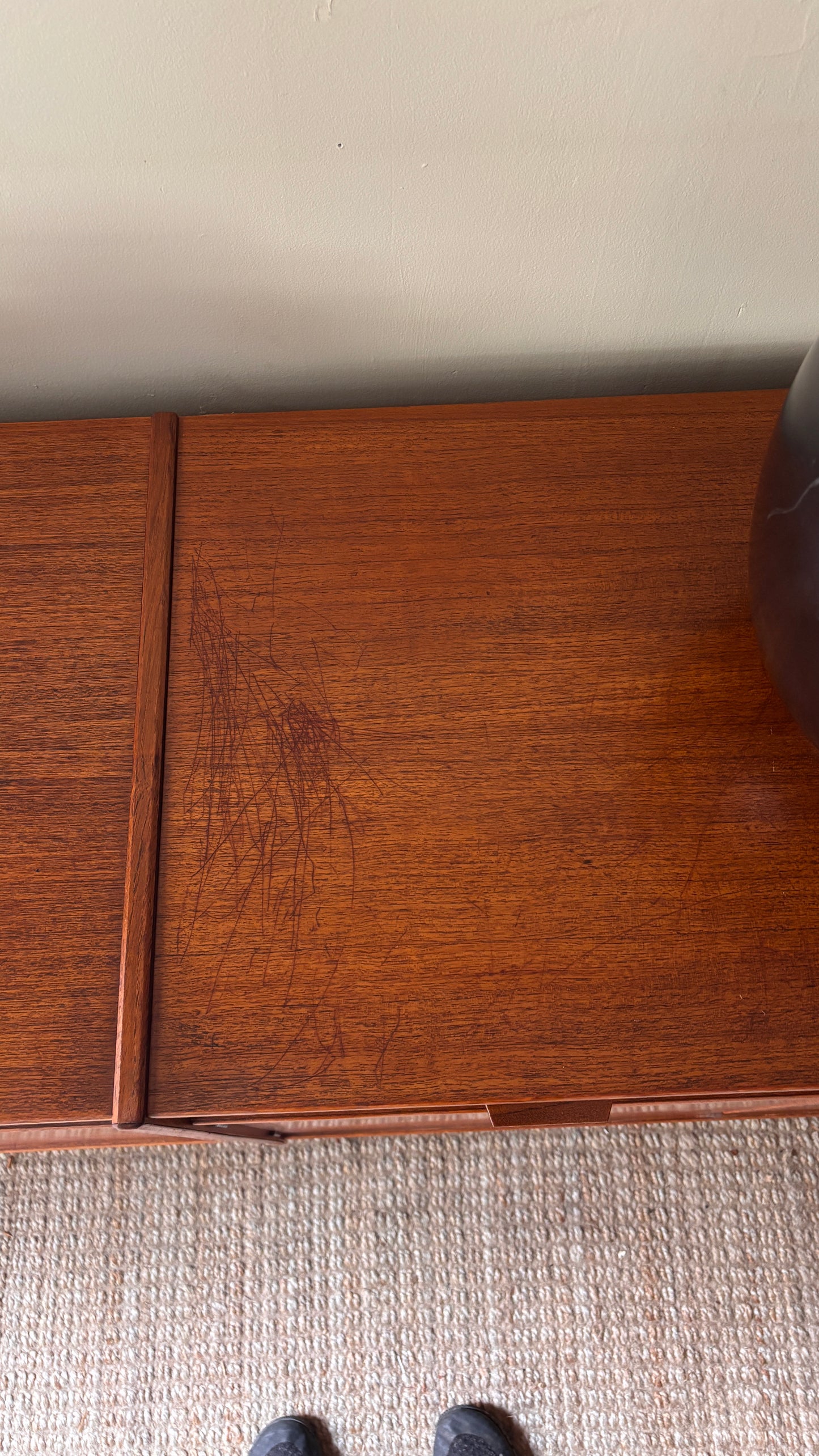Teak credenza
