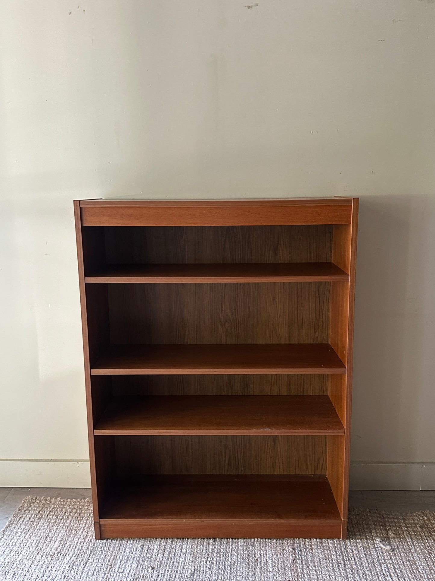 Teak bookshelf