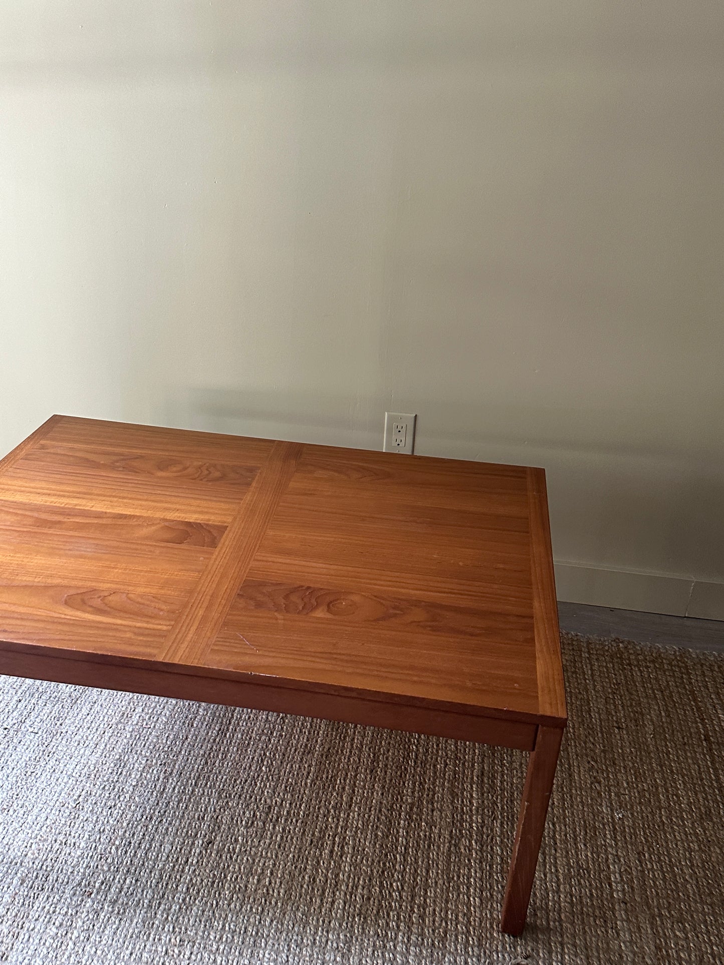 Teak coffee table