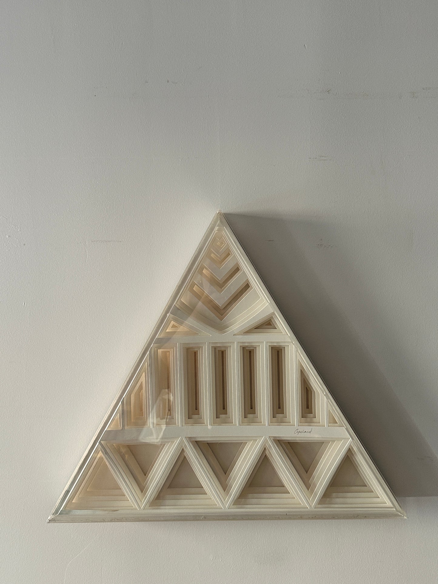 Greg Copeland 3D paper cut wall sculptures. Sold individually.