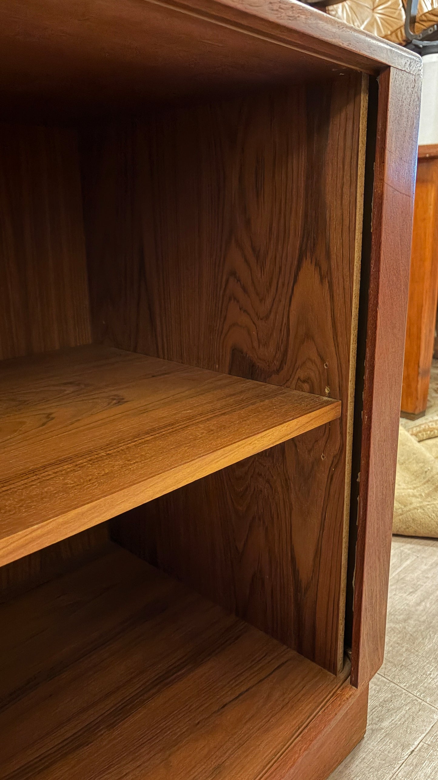 Danish teak credenza