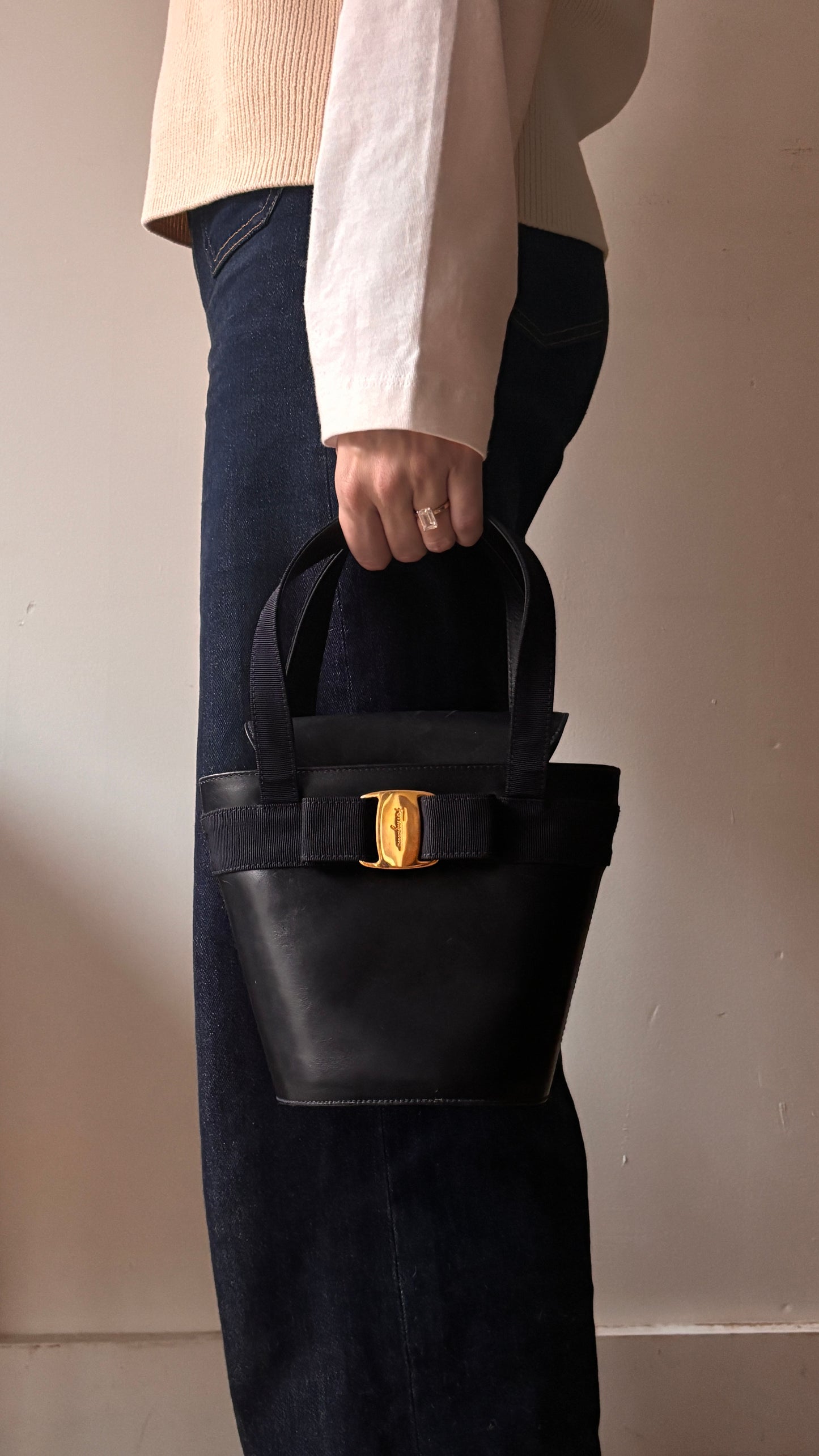 Salvatore Ferragamo bucket handbag
