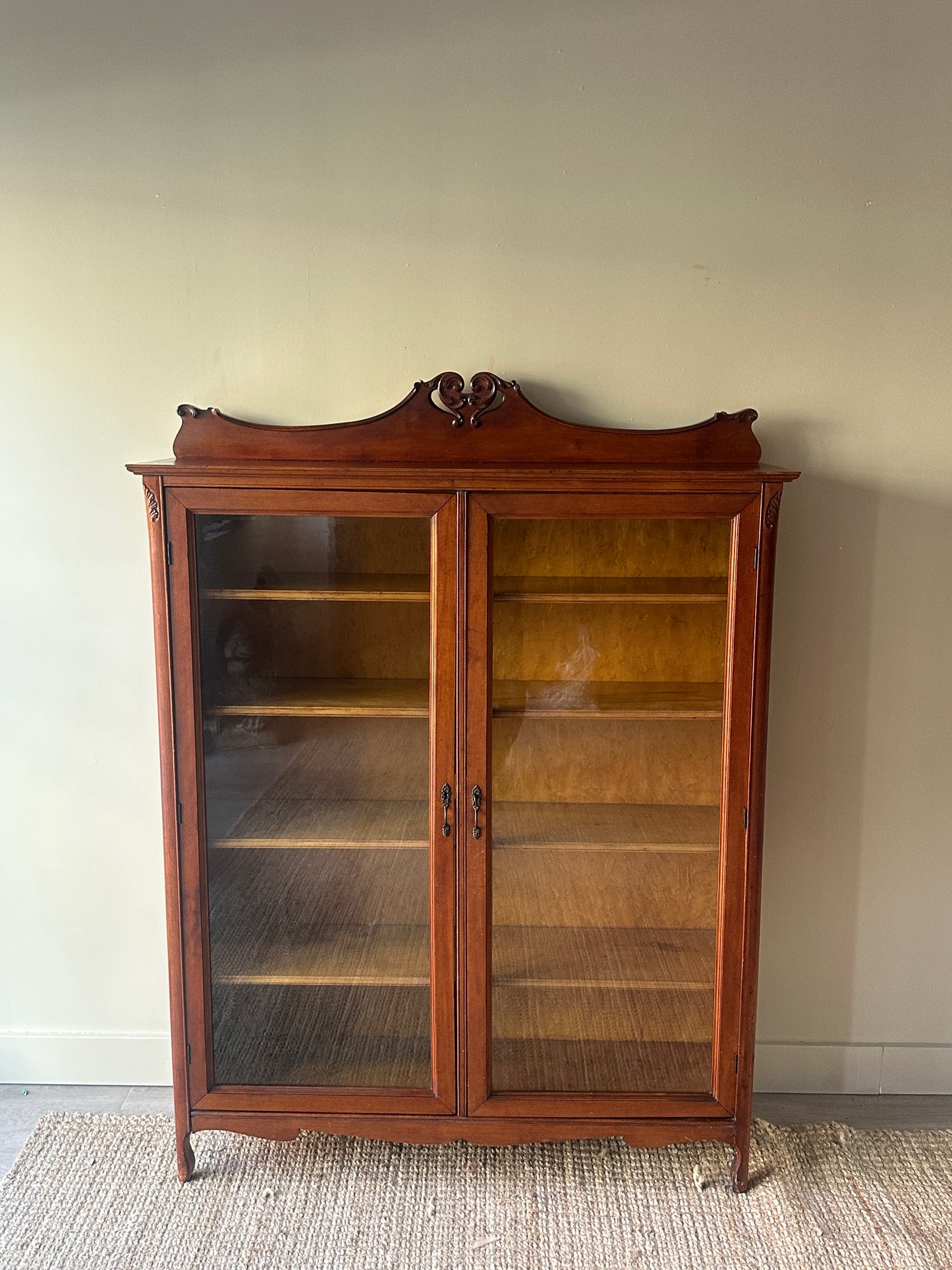 Carved display case