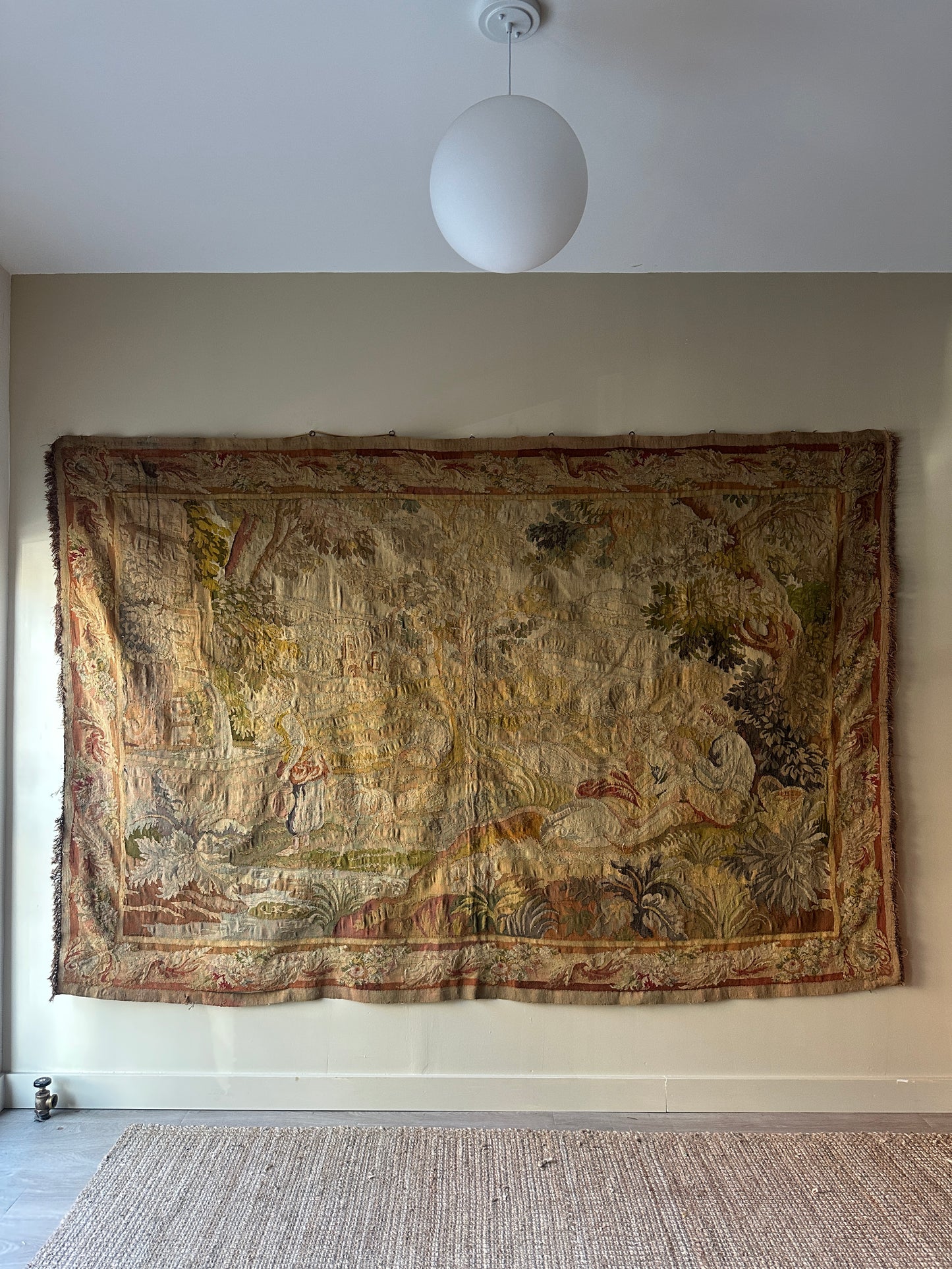 19th c. French tapestry