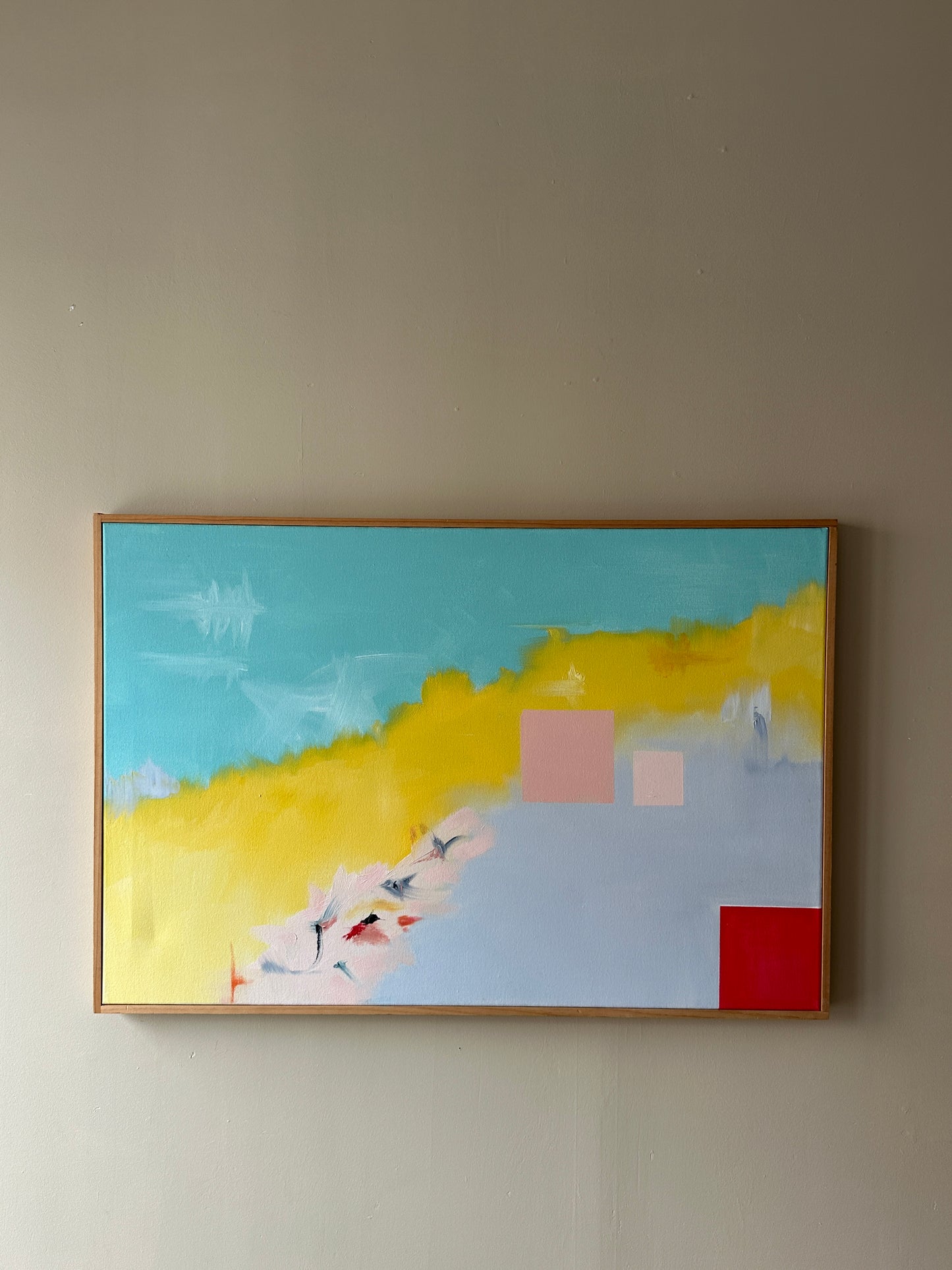 “Gemini II” painting by S. Klein