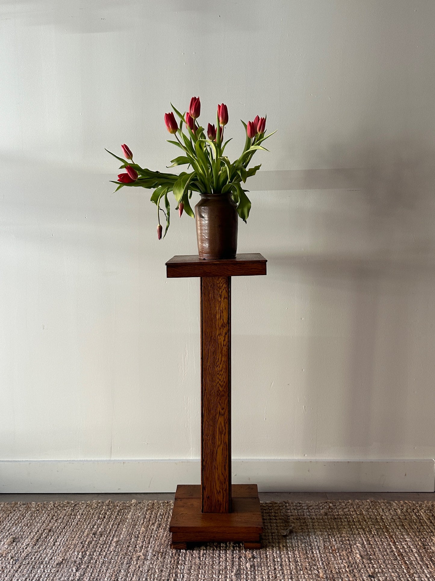 Oak Pedestal