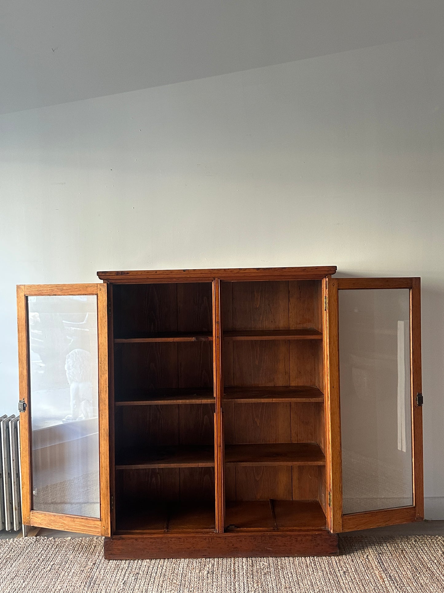 Pine display case