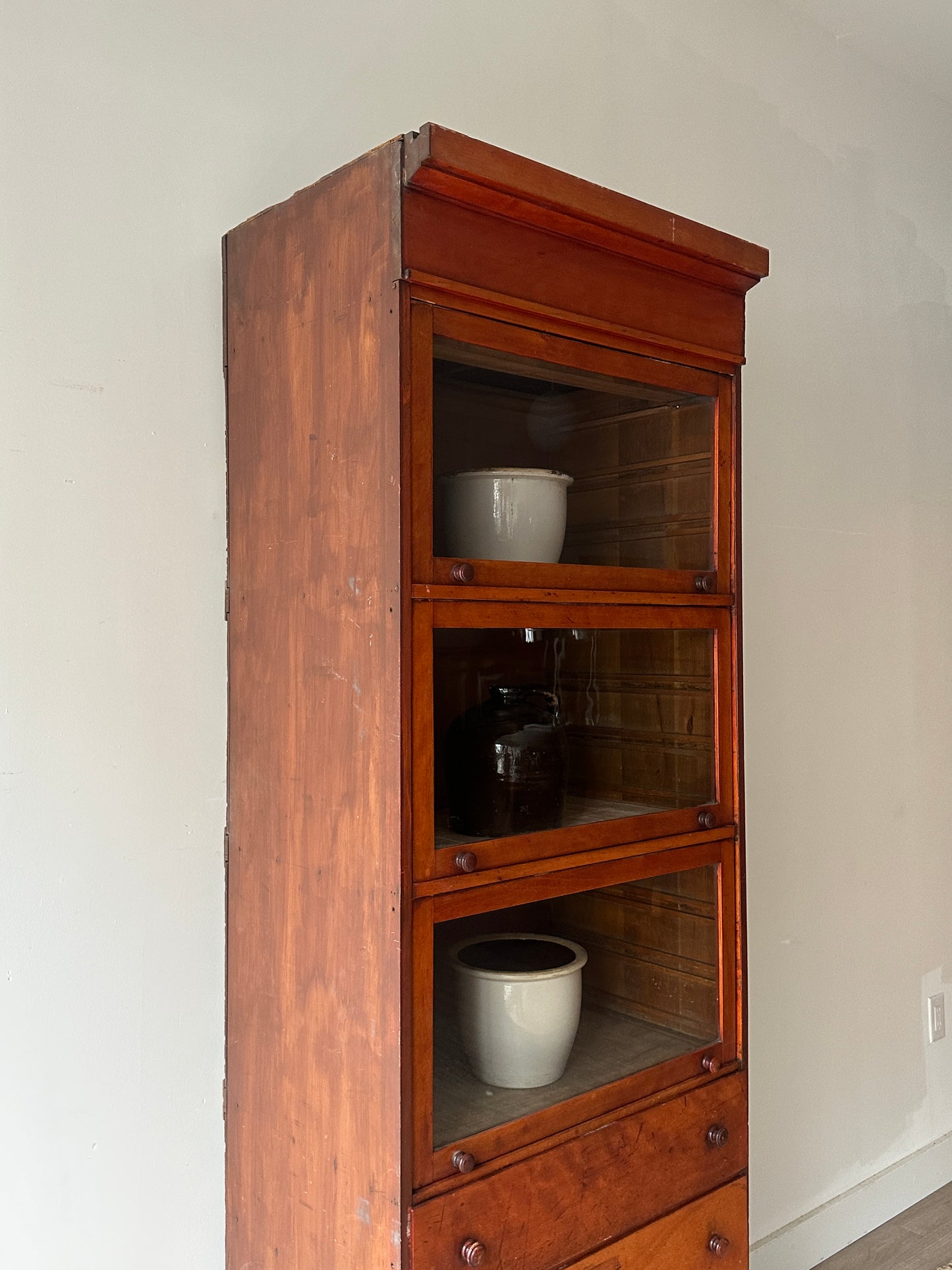 Maple barrister bookcase