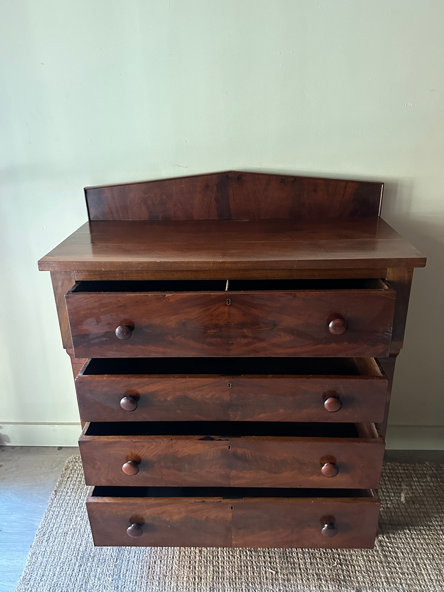 Walnut dresser