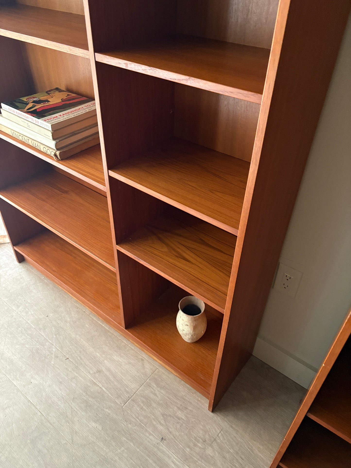 Danish teak bookcase