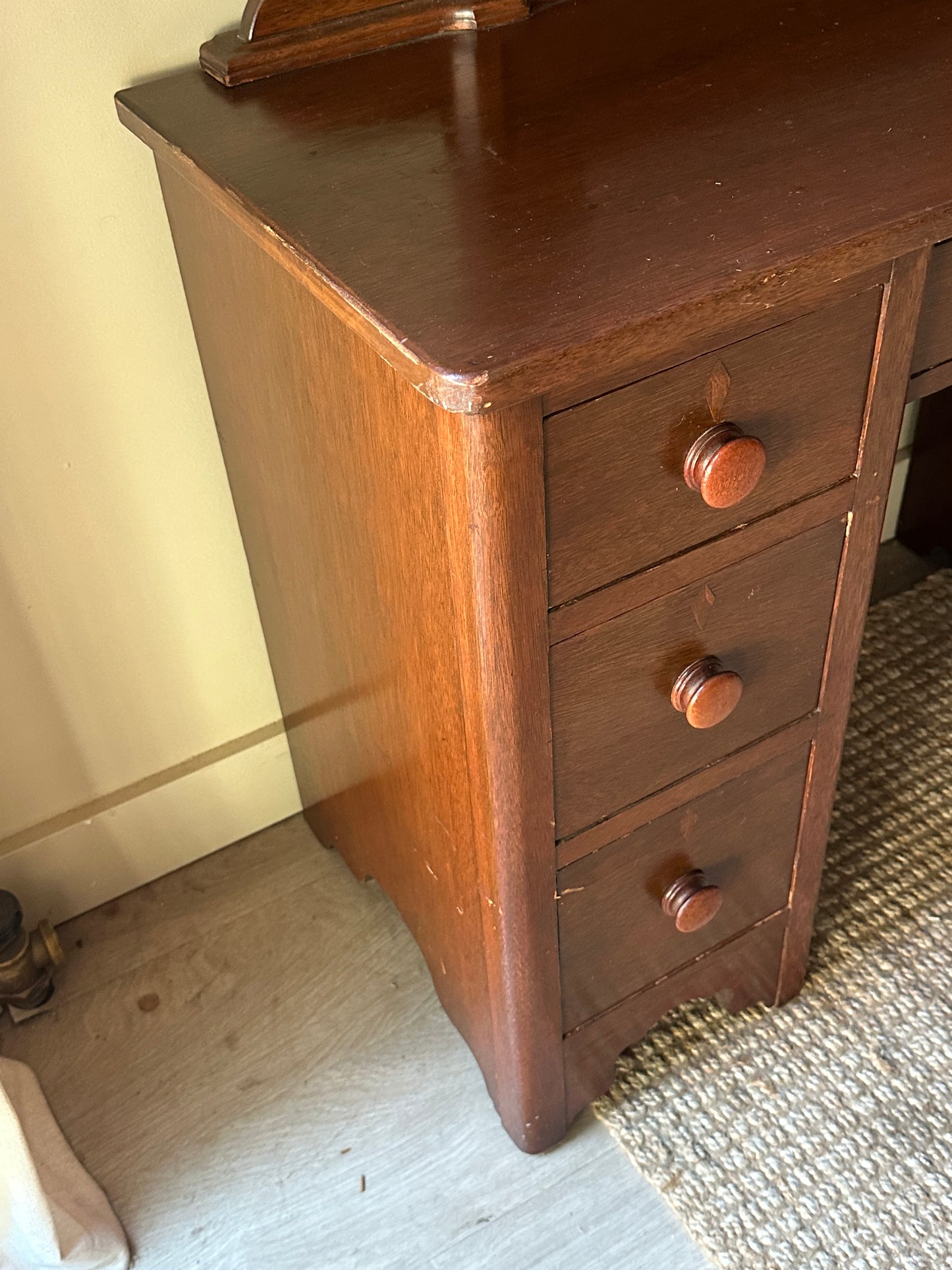 Pine vanity