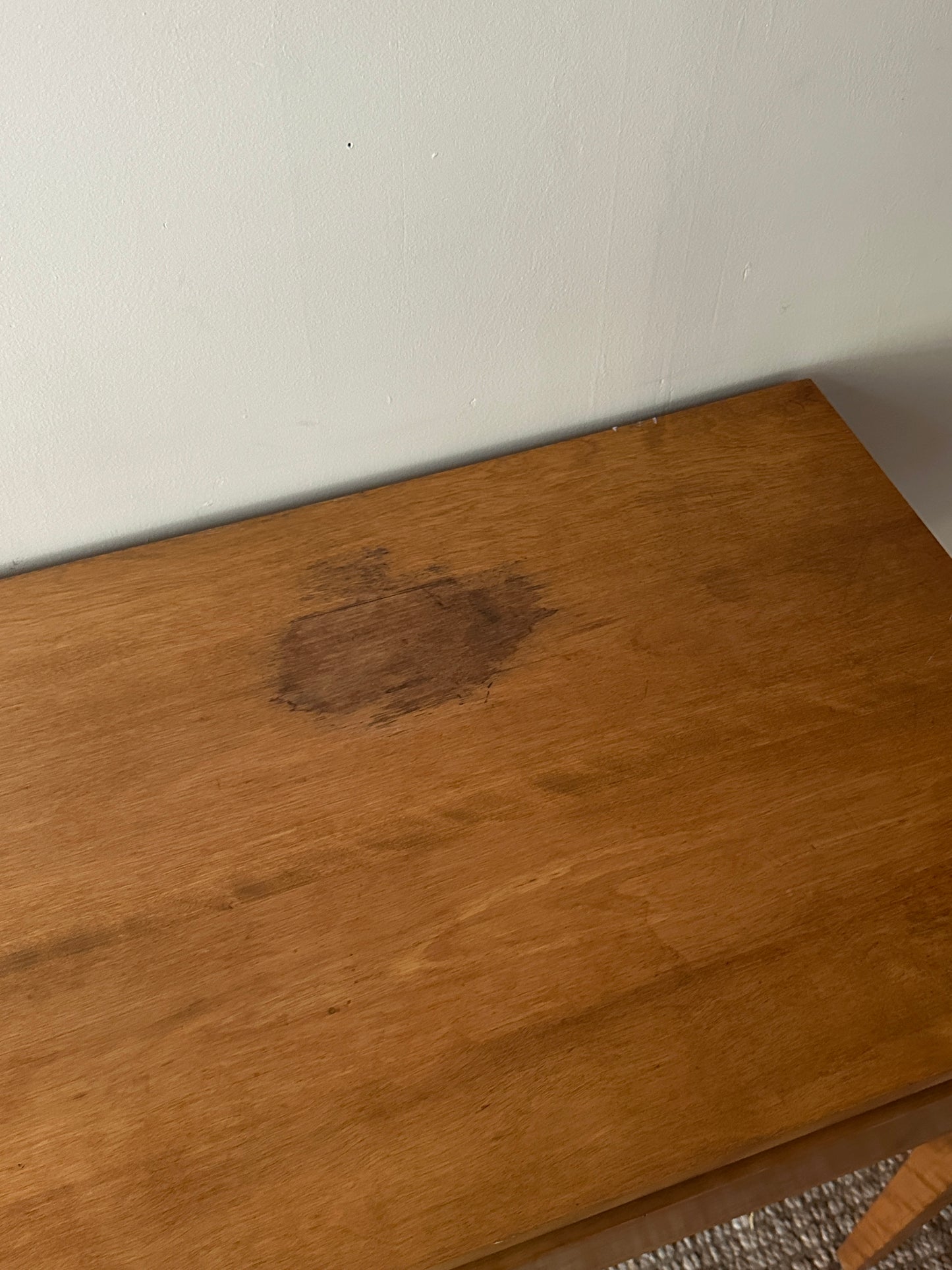 Maple desk
