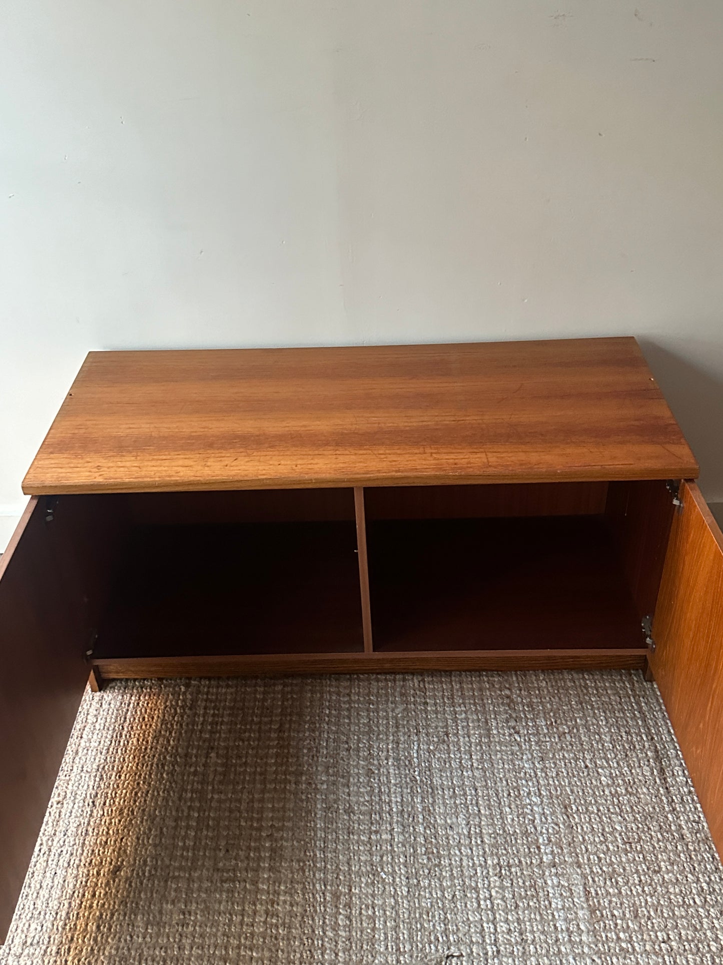 Teak console
