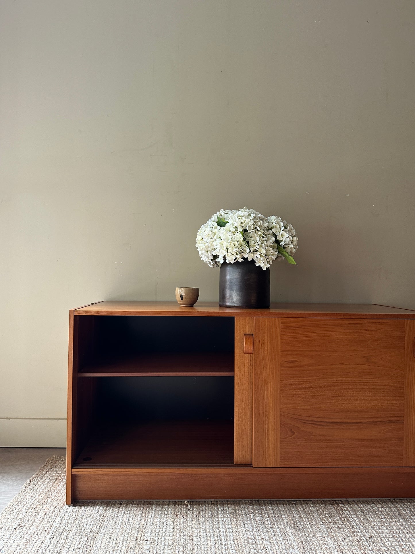 Teak console