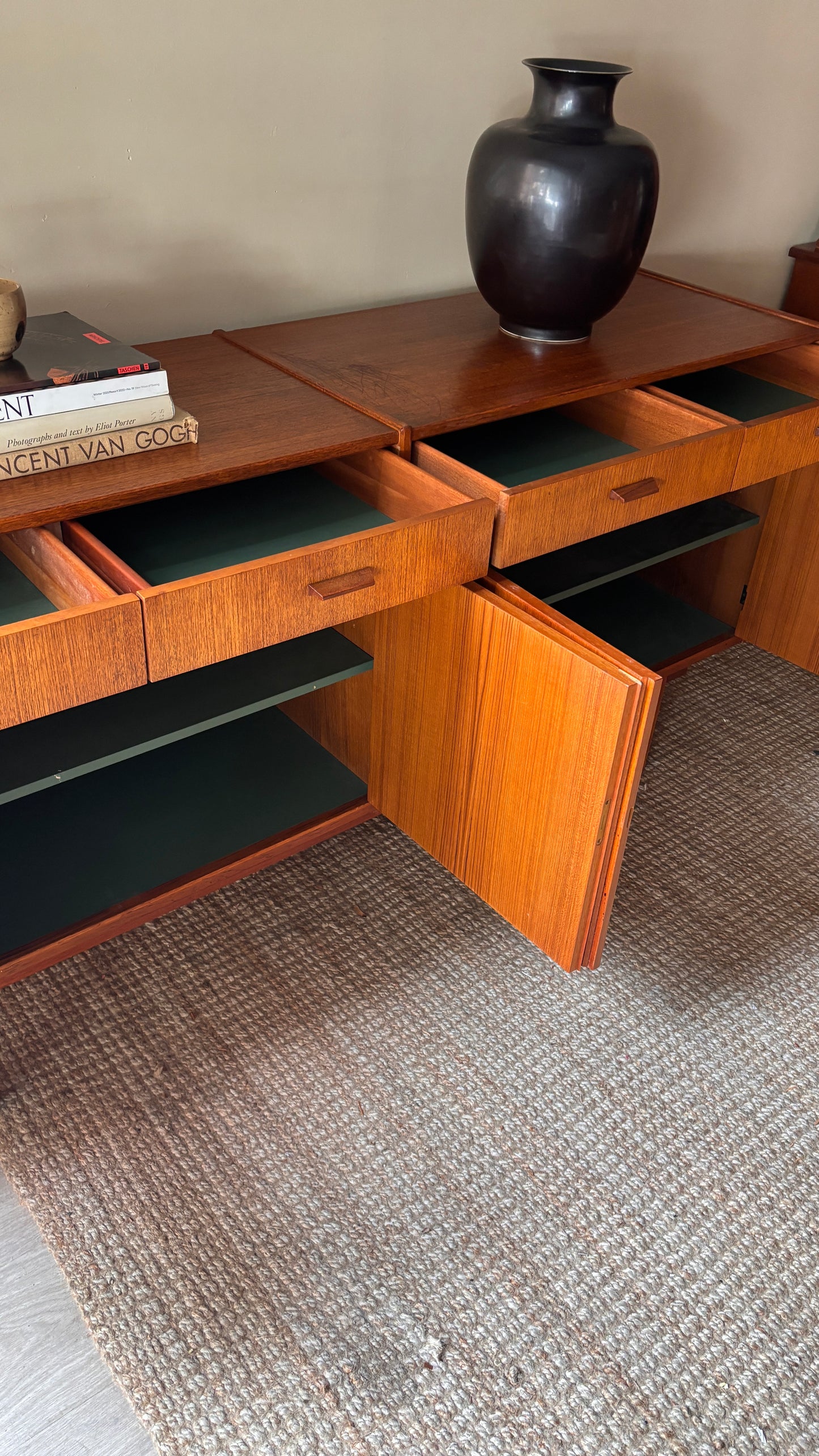 Teak credenza