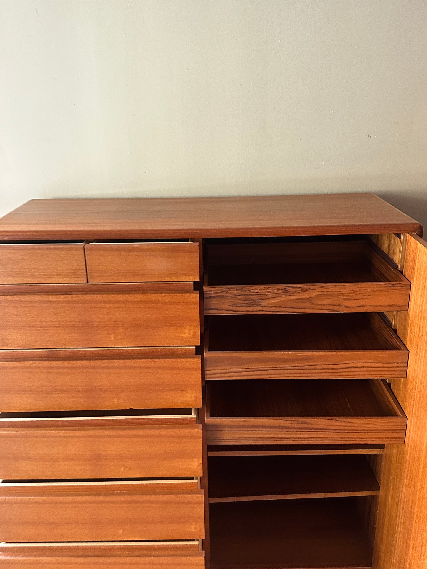 Teak Gentlemen’s Dresser