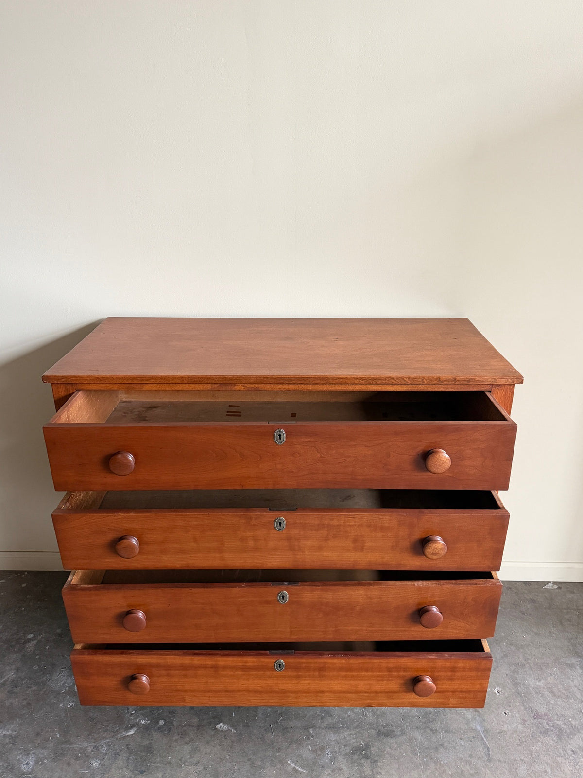 Pennsylvania Sheraton cherry dresser