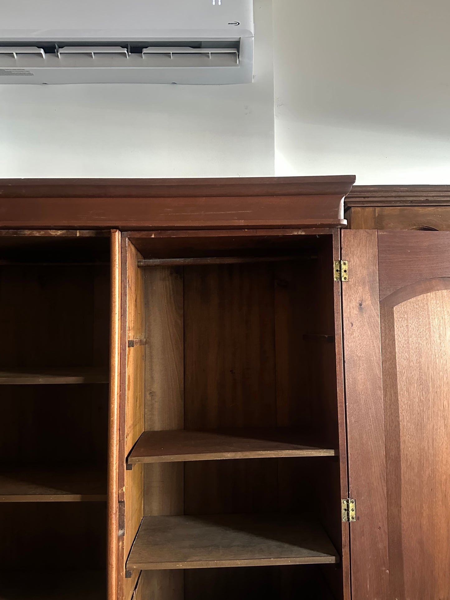 Pine wardrobe/cabinet