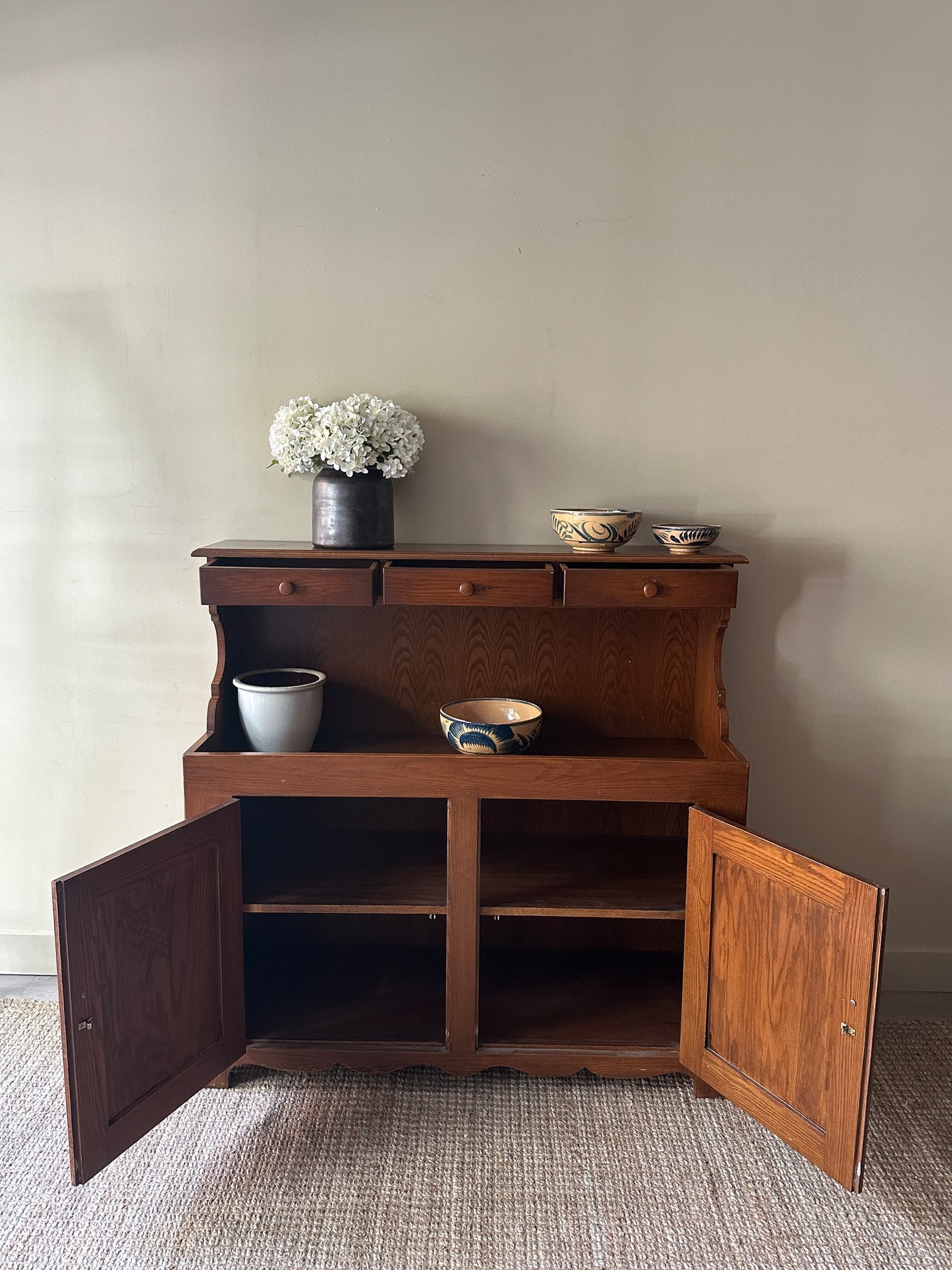 Pine jelly cupboard