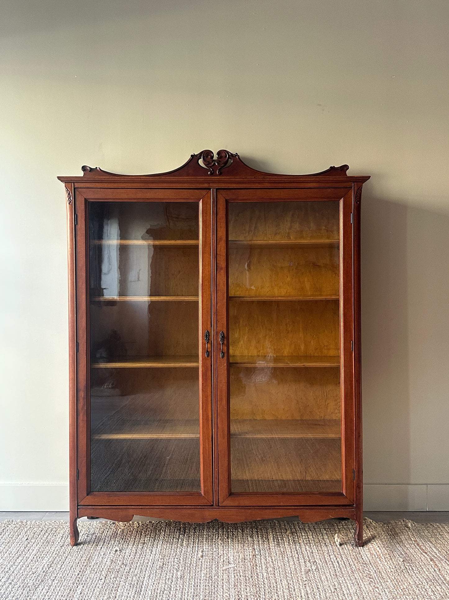 Carved display case