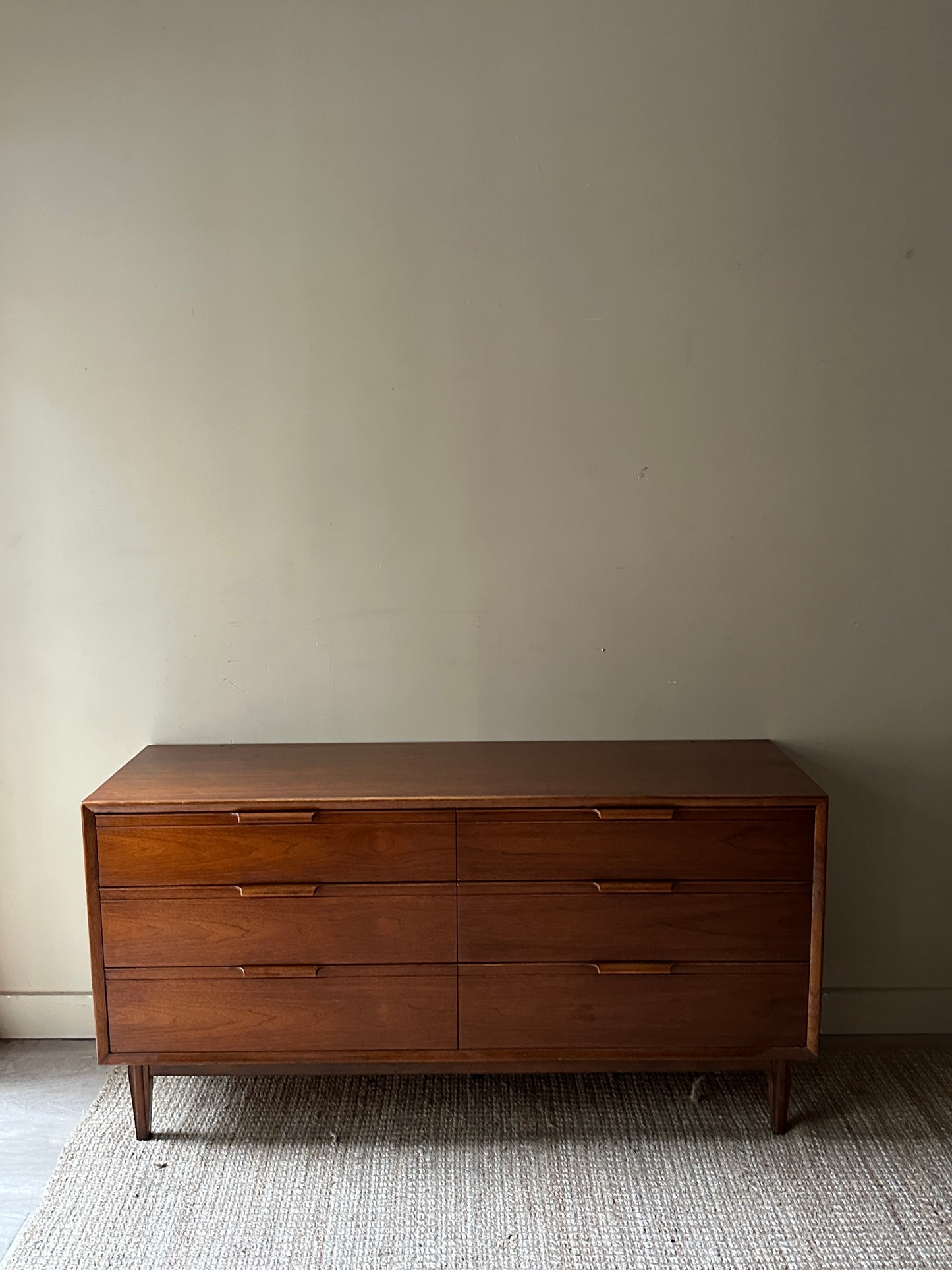 Walnut credenza