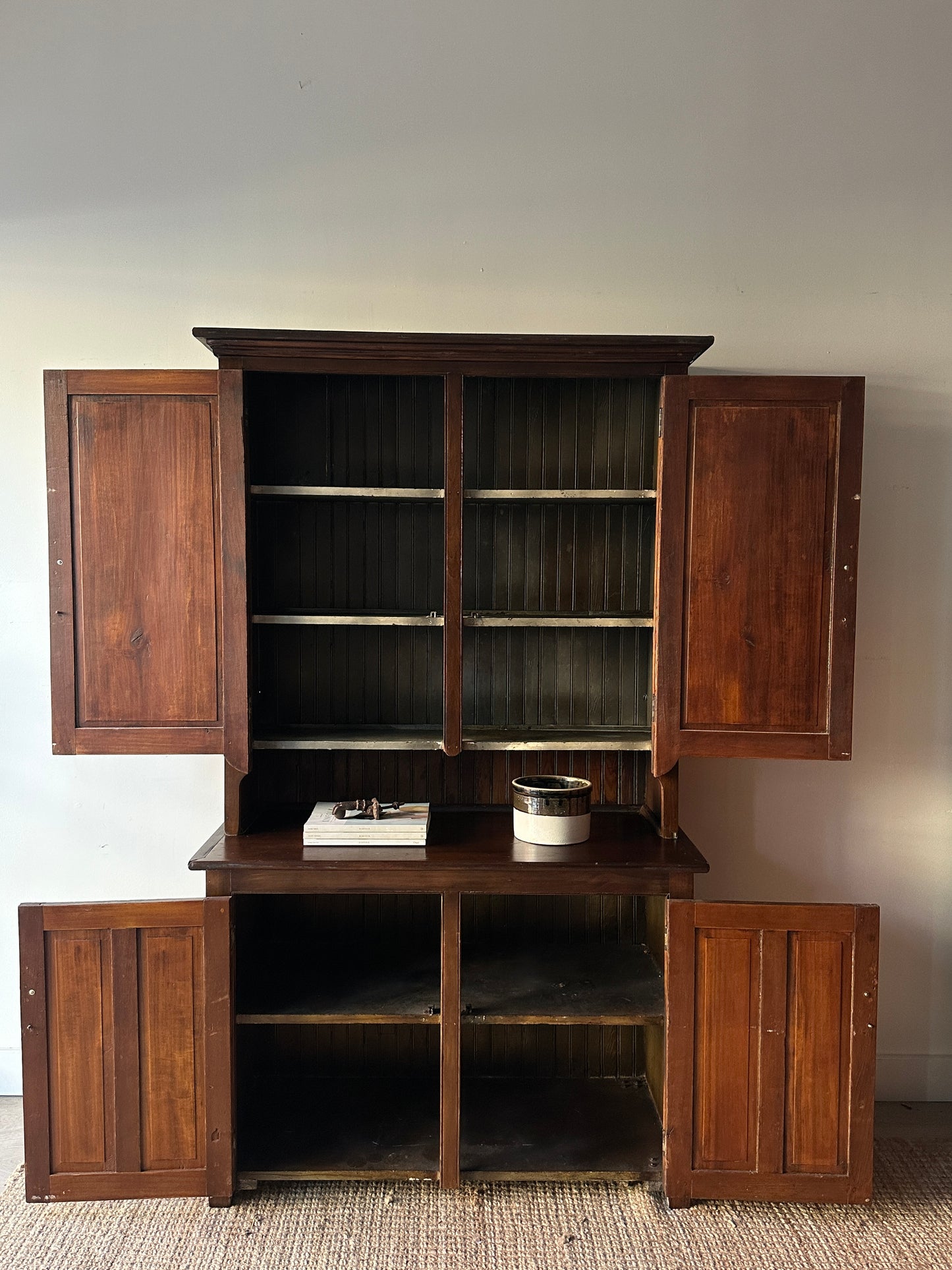 Walnut hutch