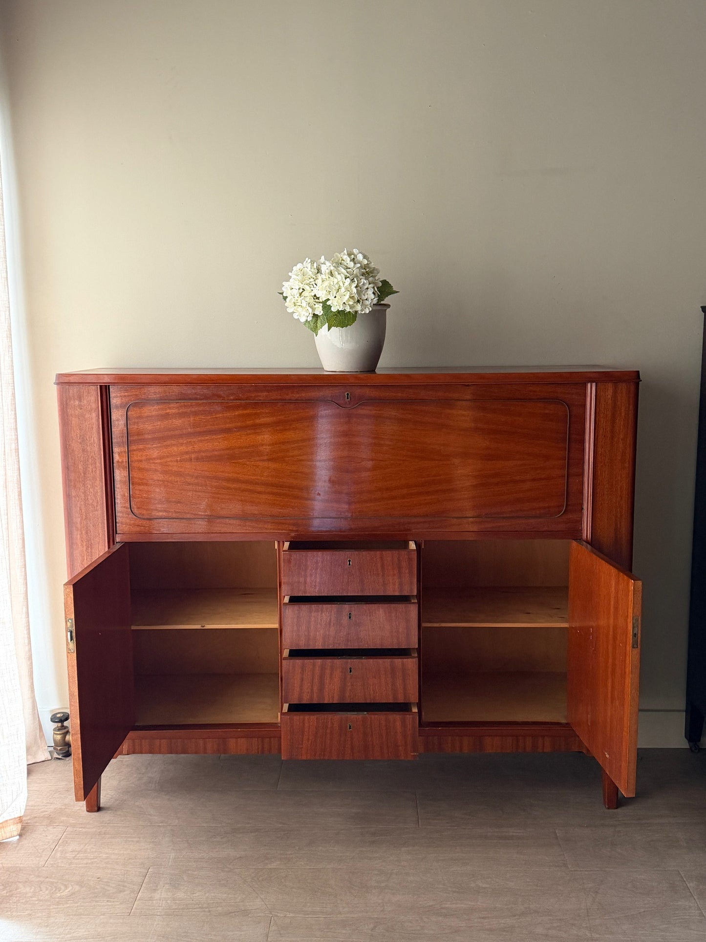 Danish mahogany cabinet